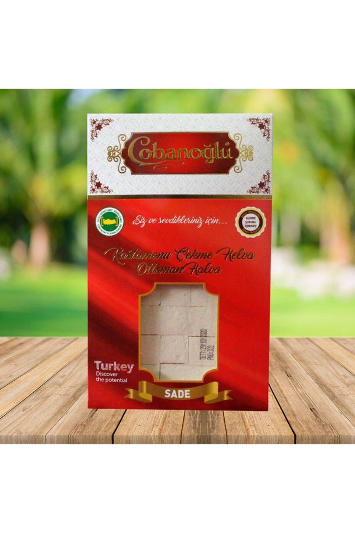 Çobanoğlu Sade Çekme Helva Vakum Paket 200G