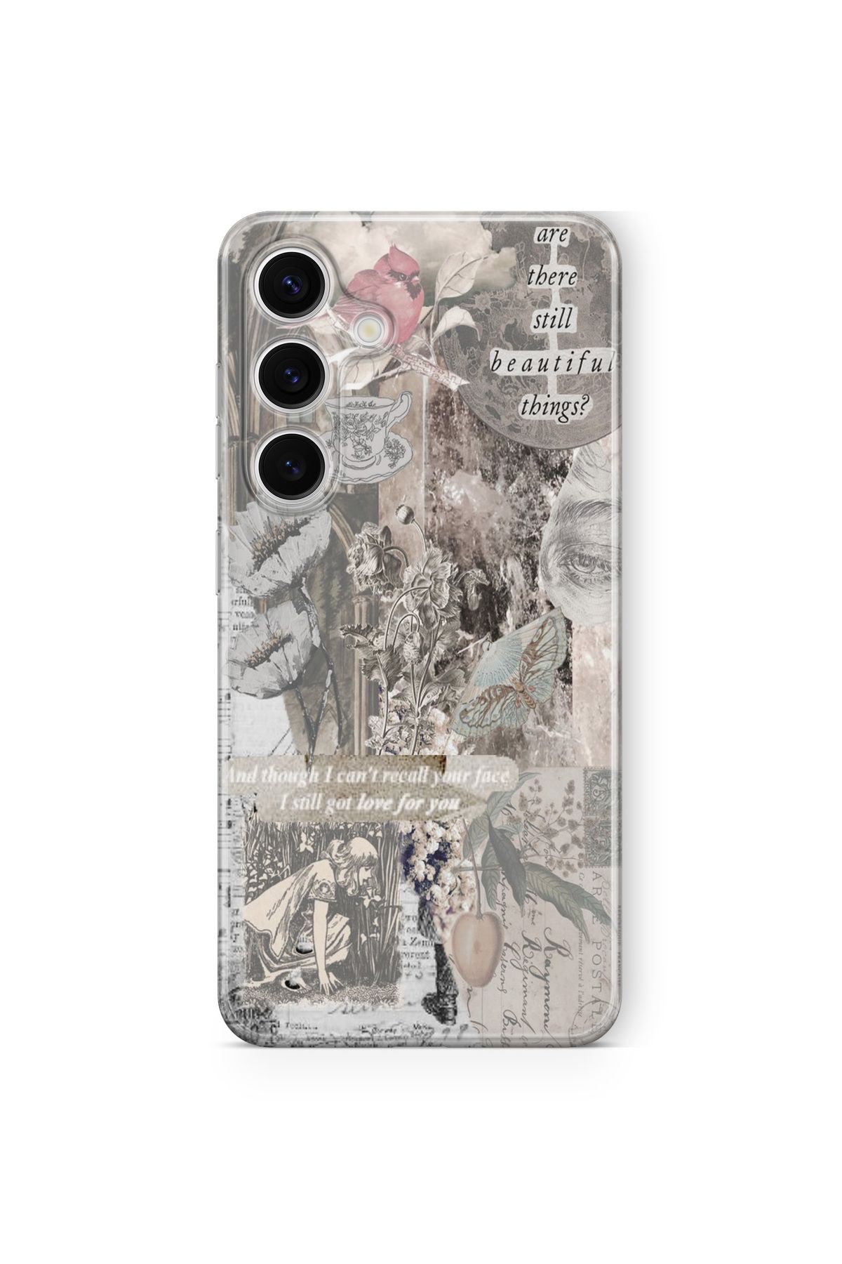 Space Star Samsung Galaxy S23 Uyumlu Love For You Tasarım Baskılı Şeffaf Kılıf