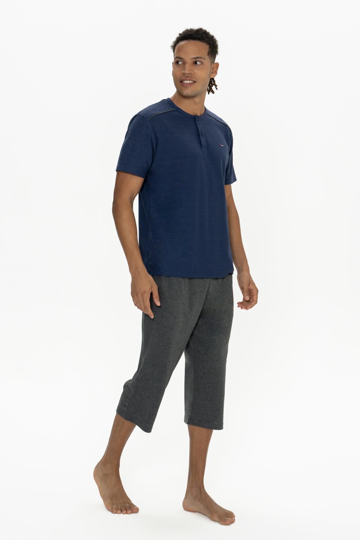 U.S. Polo Assn. U.S. Polo Erkek Kapri ve T-shirt Takım