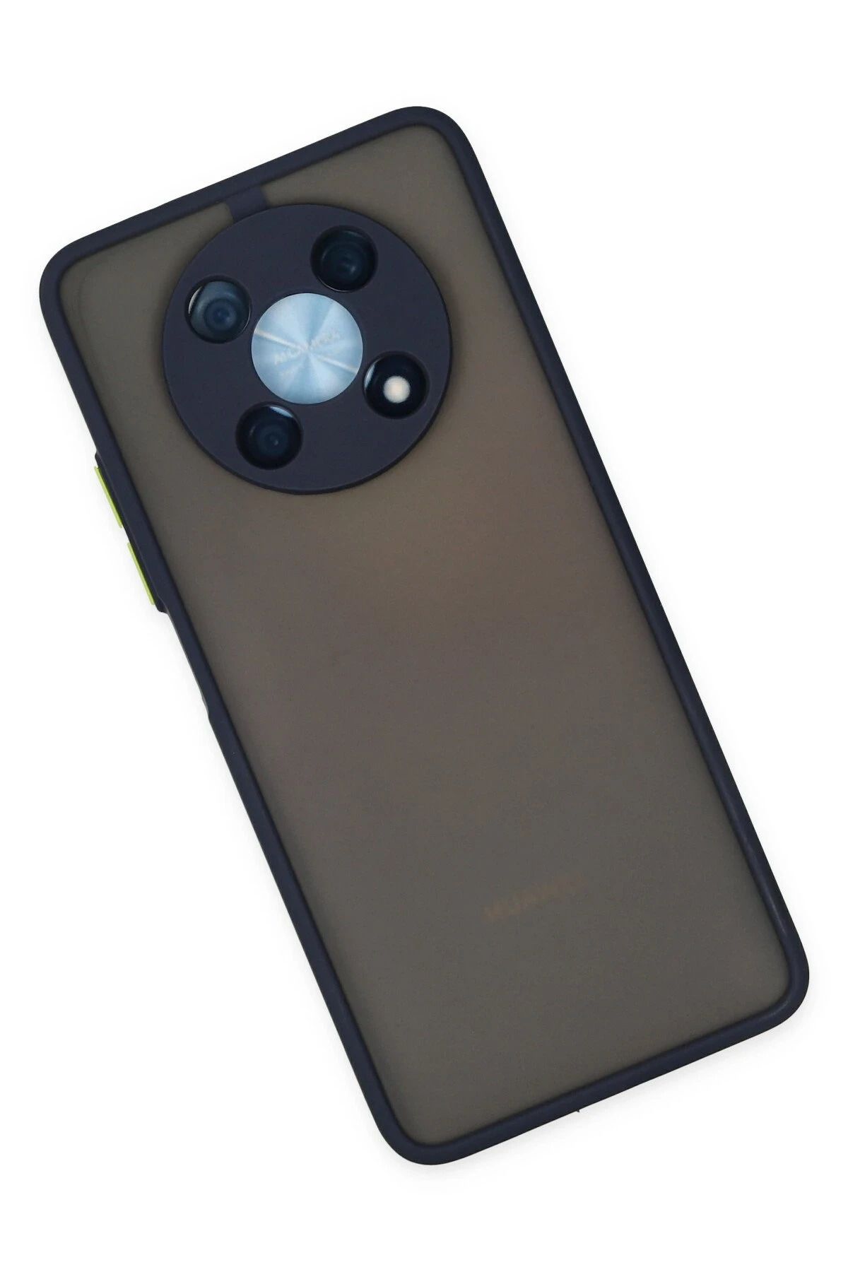 NewFace Huawei Nova Y90 Kılıf Montreal Silikon Kapak - Lacivert SVLRS