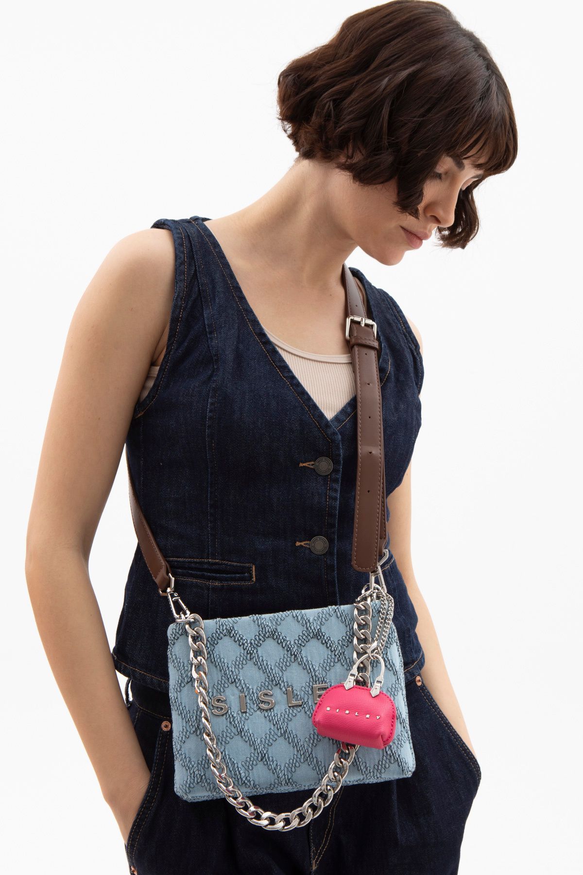 Sisley SİSLEY KADIN KOL ÇANTASI C.SLY_065 STD Mavi