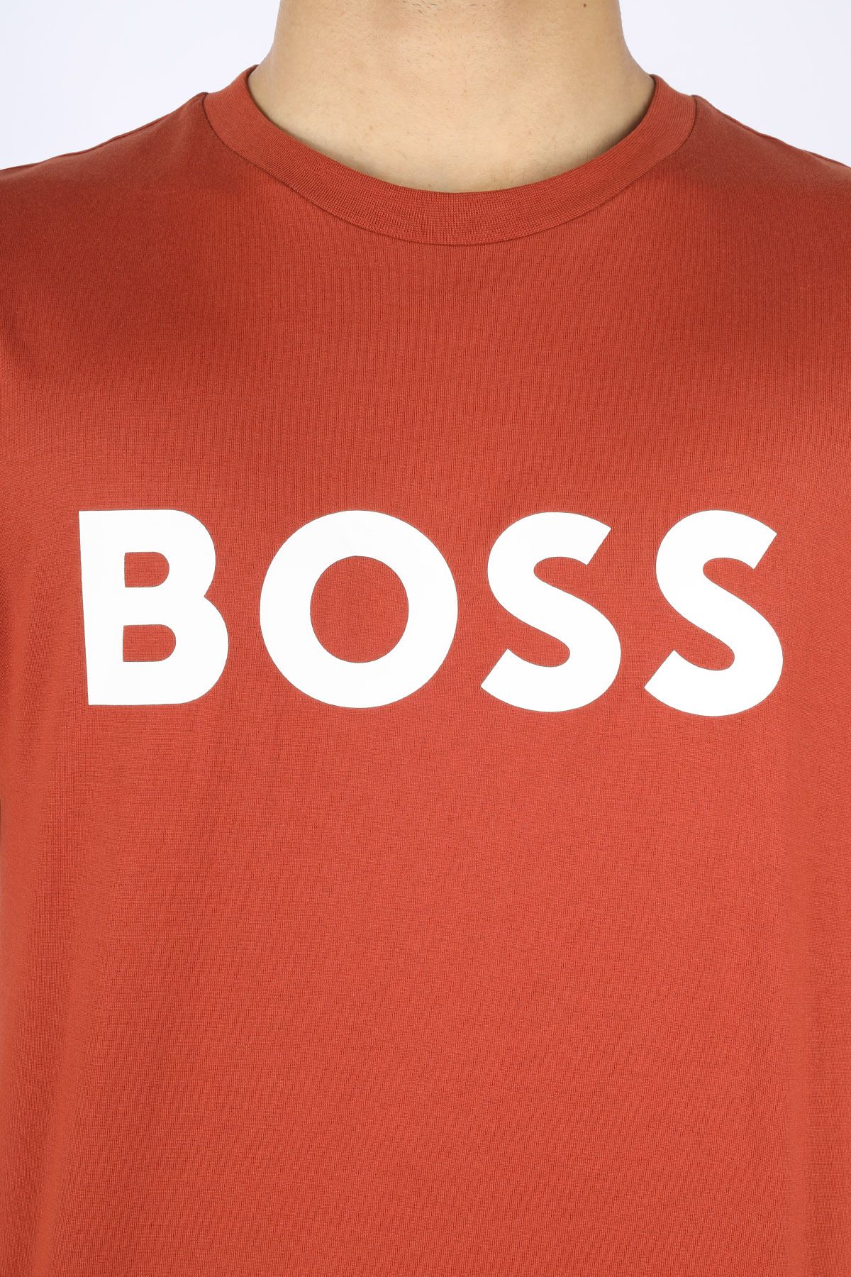 تی شرت مردانه آستین کوتاه مناسب 1 ORANGE11 50495742 806 BOSS
