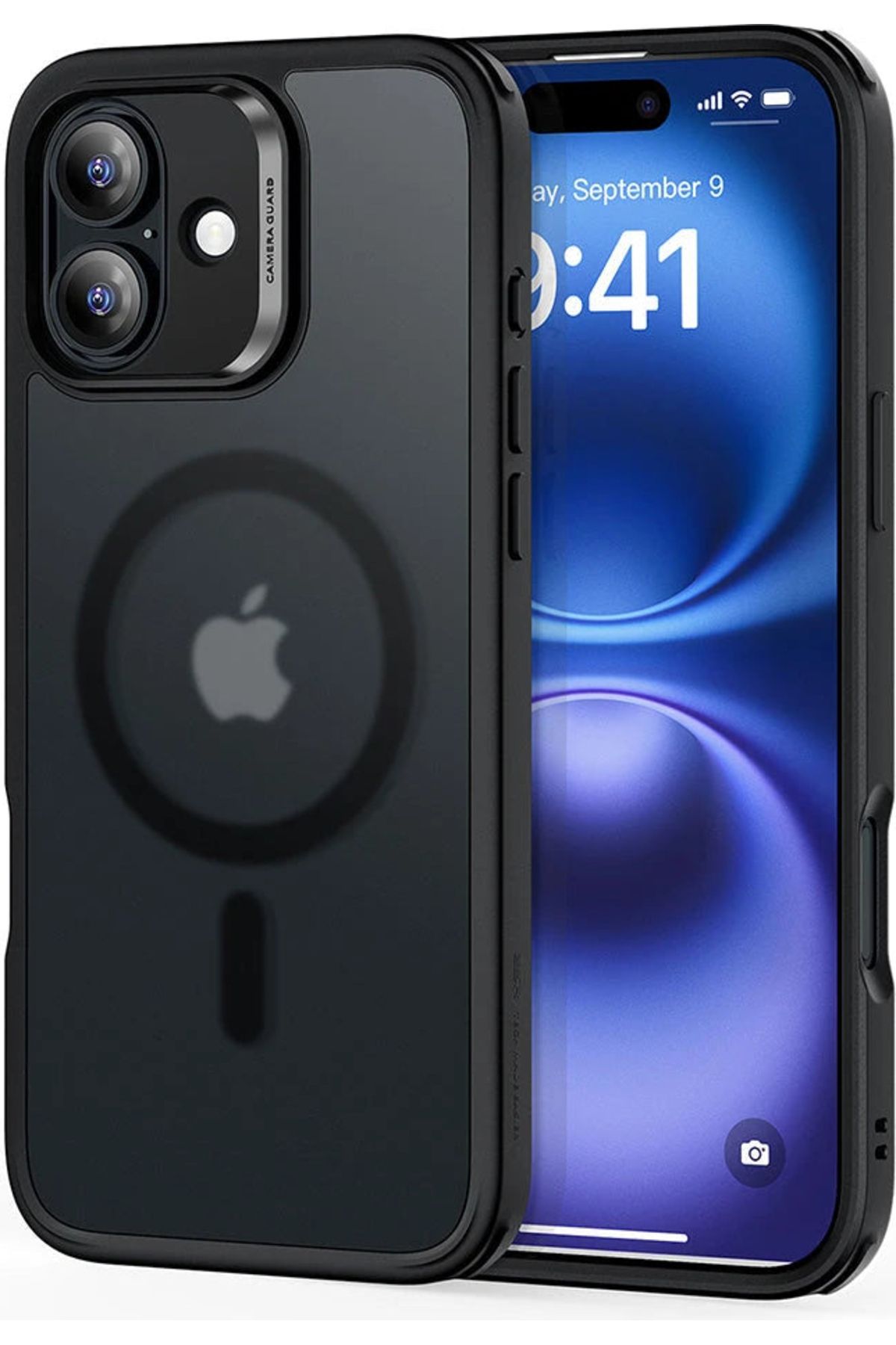 ESR iPhone 16  uyumlu Kılıf + Ekran Koruyucu Set Halolock Magsafe Classic Hybrid Silikon