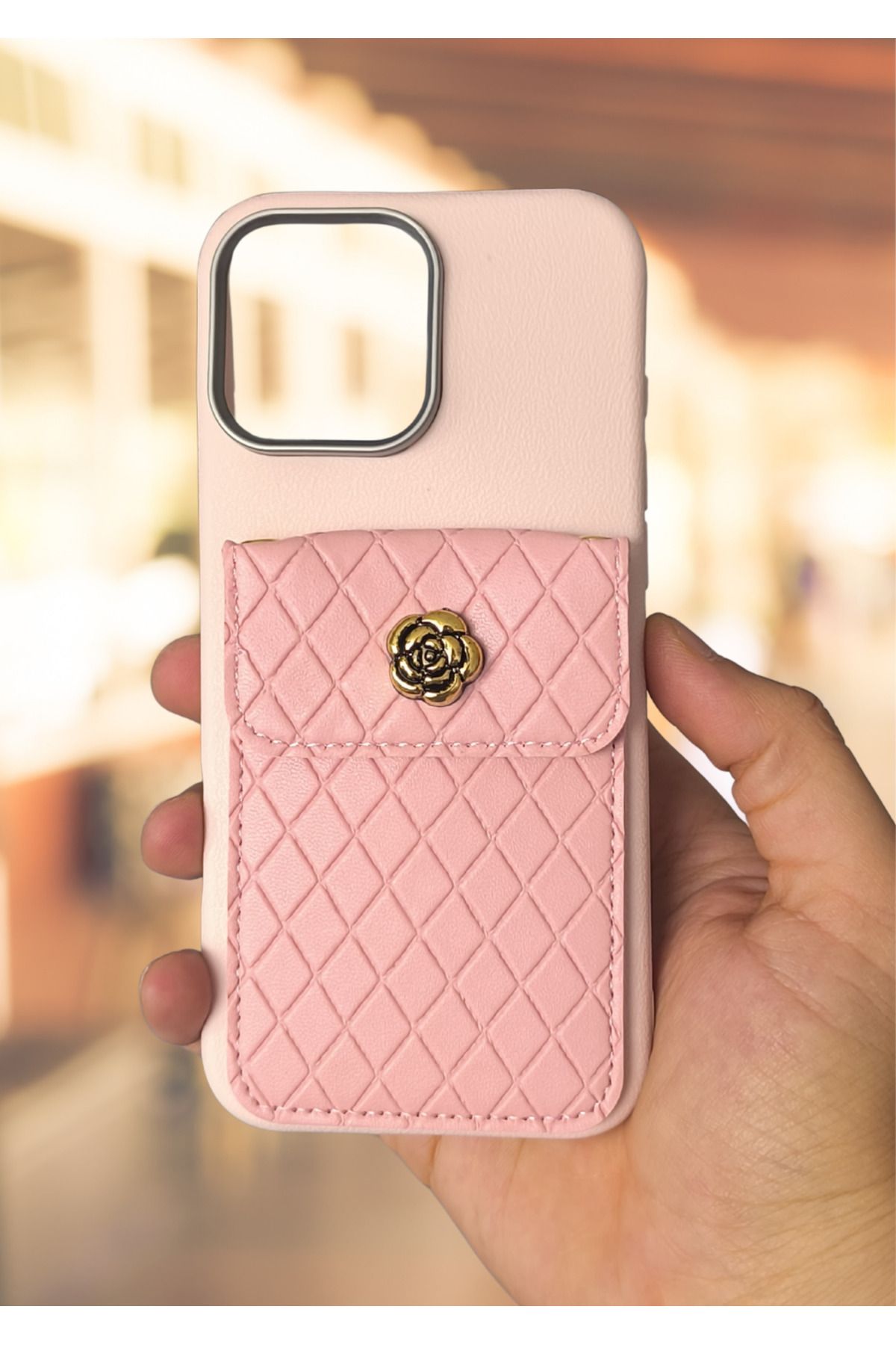 BCASE İphone 14 Pro Max Çantalı Boyun Askılı Kılıf