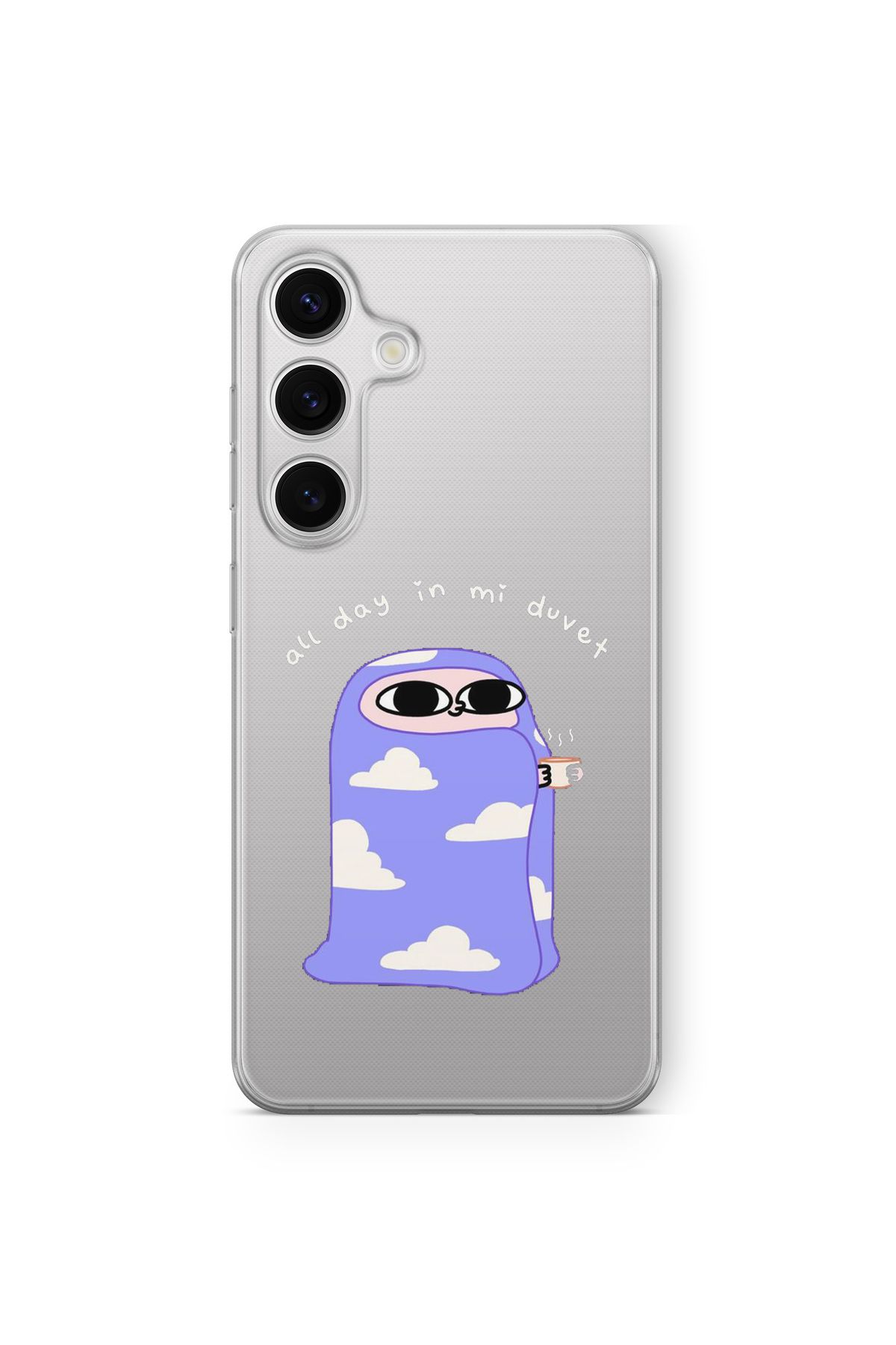Space Star Samsung Galaxy A04s Uyumlu Ketnipz Tasarım Baskılı Şeffaf Kılıf