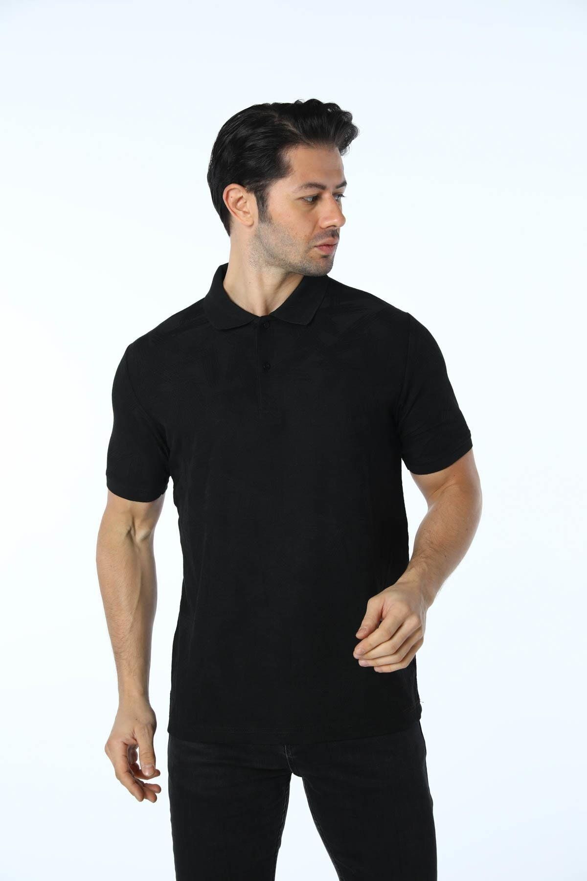 rugatchi Jakarlı Polo Yaka T-Shirt