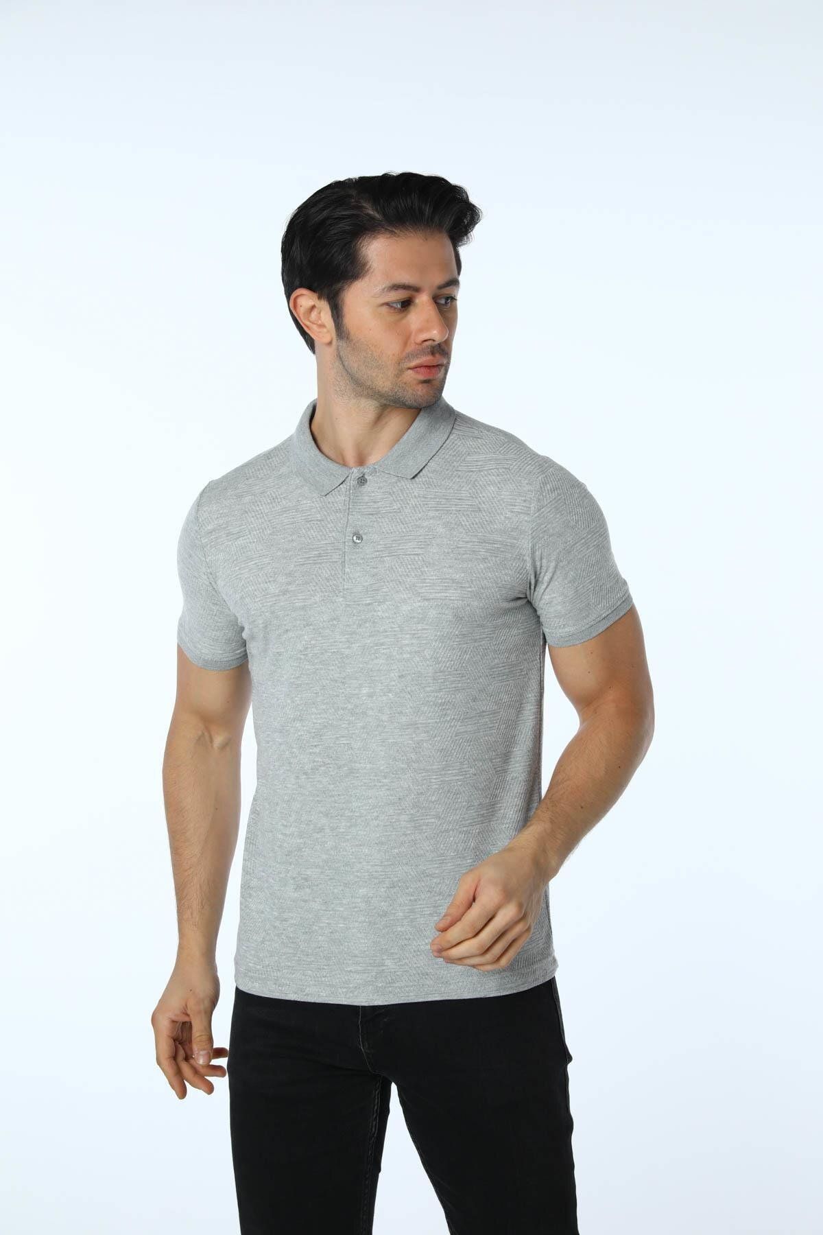 rugatchi Jakarlı Polo Yaka T-Shirt