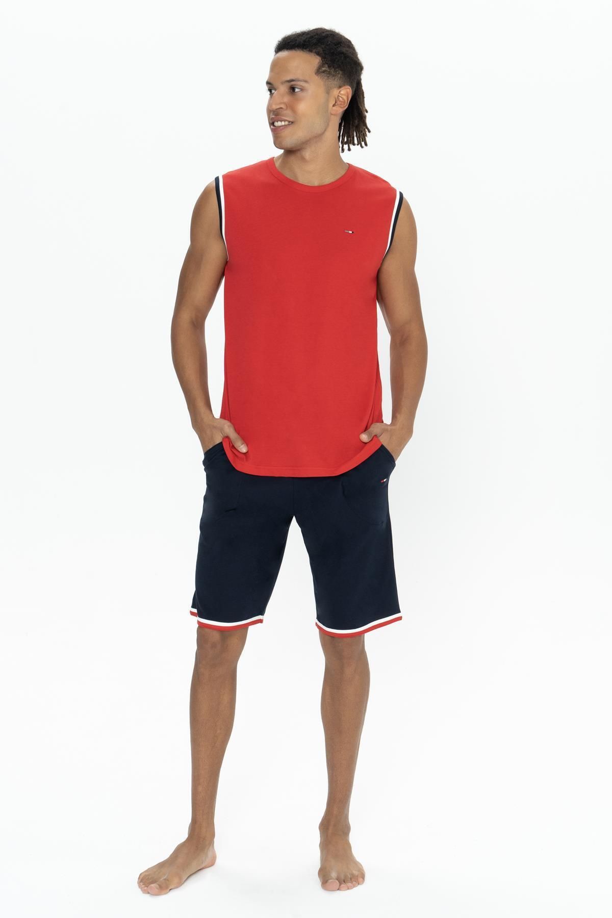 U.S. Polo Assn. U.S. Polo Kolsuz T-shirt ve Cepli Şort Takım