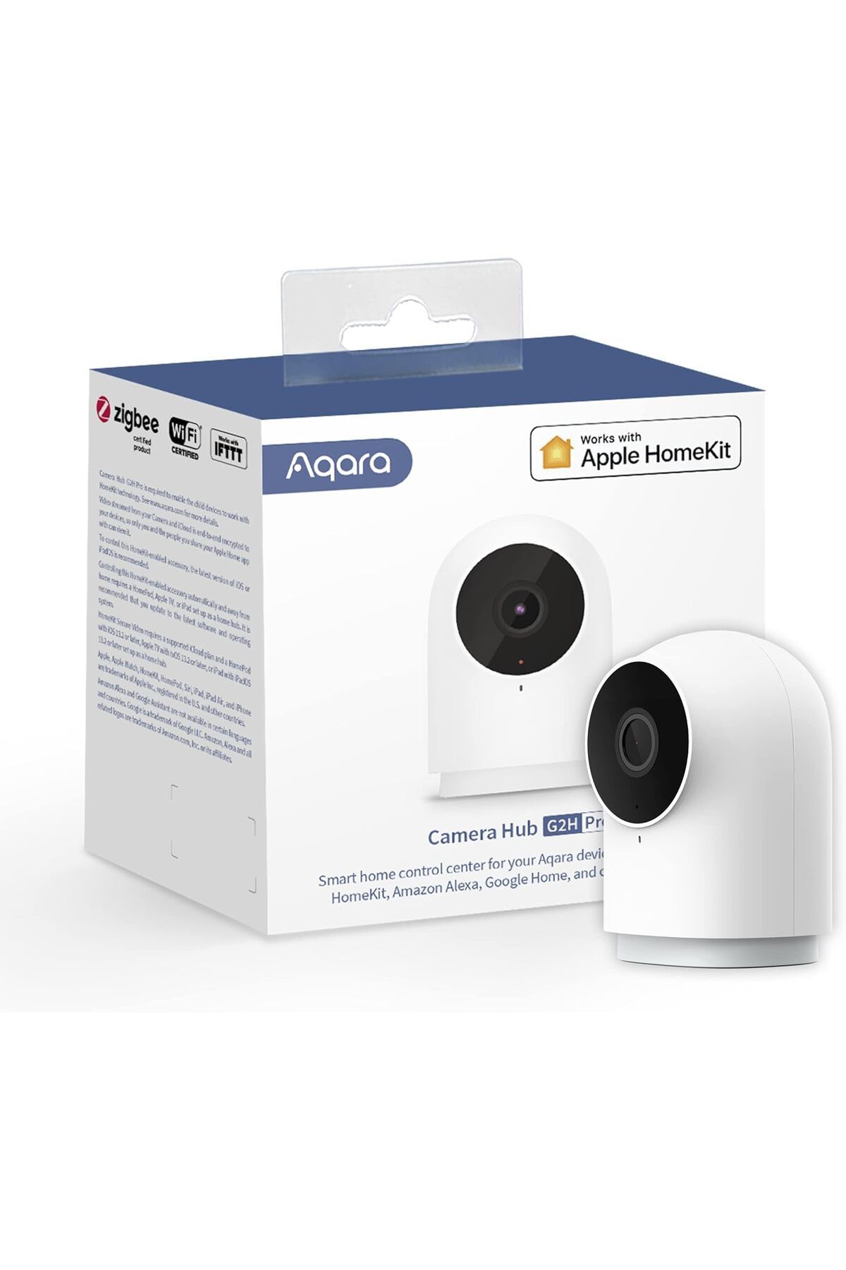 STOREMAX bystoreby Kamera Hub G2H Pro, 1080p HD HomeKit Secure Video İç Mekan Kamera, Gece Görüşü, İki