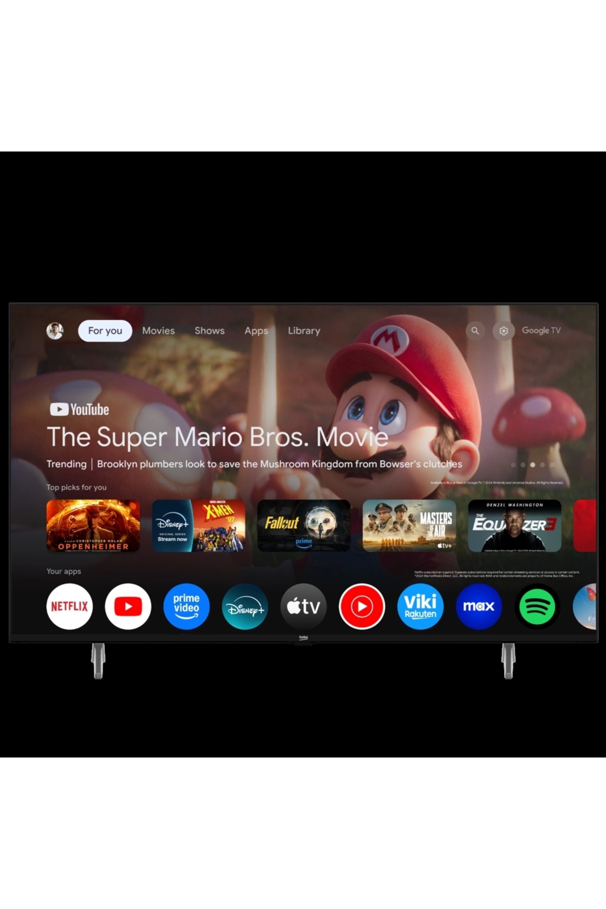 Beko Crystal 7 65" 4K UHD Google TV - B65 E 795 B LED TV Televizyon