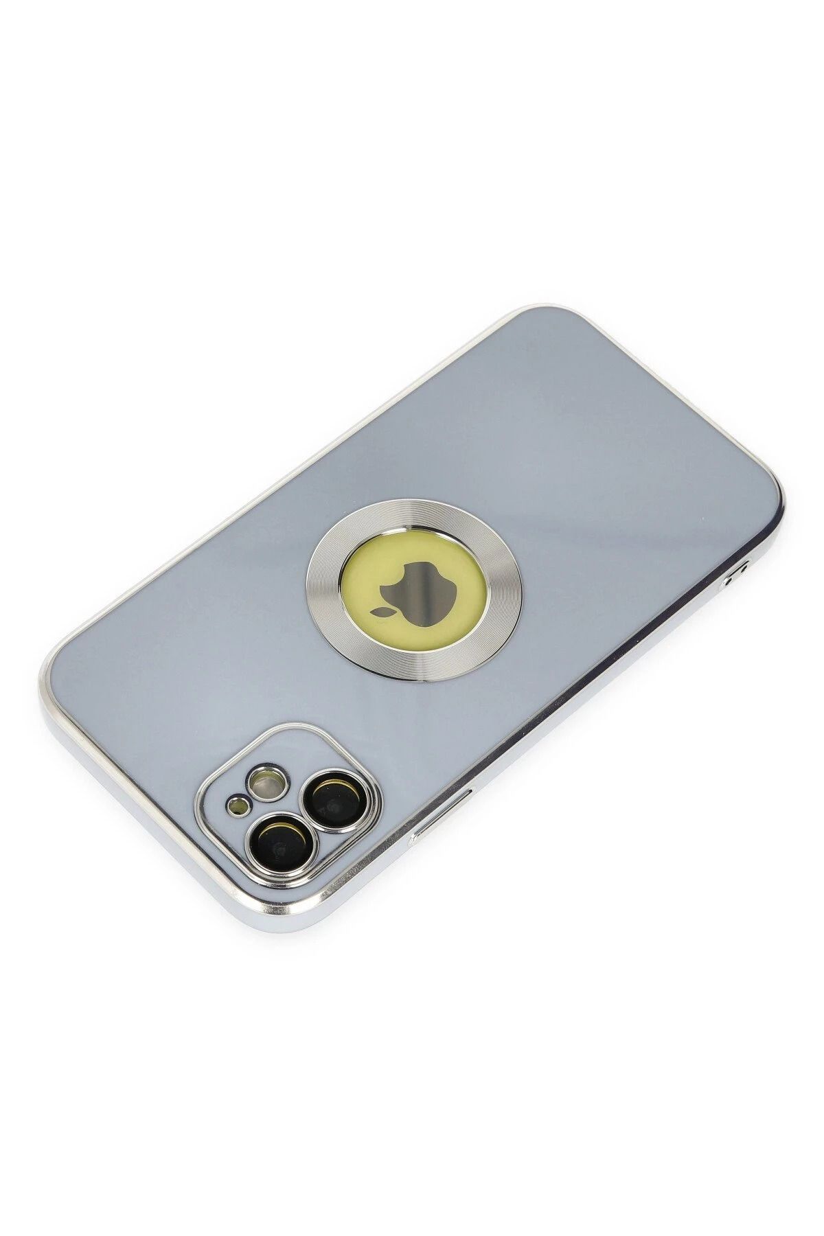 NewFace iPhone 12 Kılıf Store Silikon - Sierra Blue NRMSA