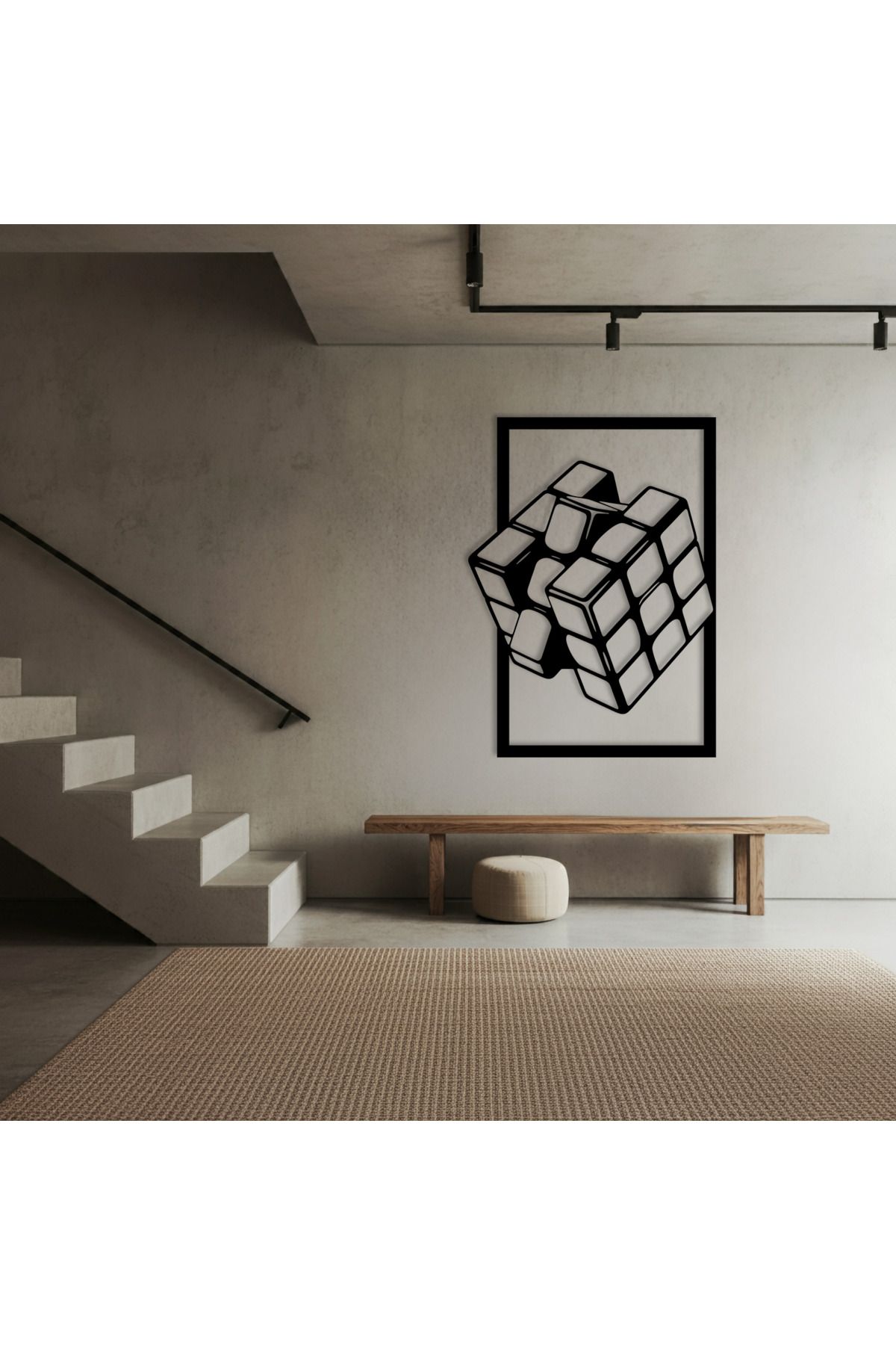 Ala Desing Küp Temalı Ahşap Duvar Tablosu