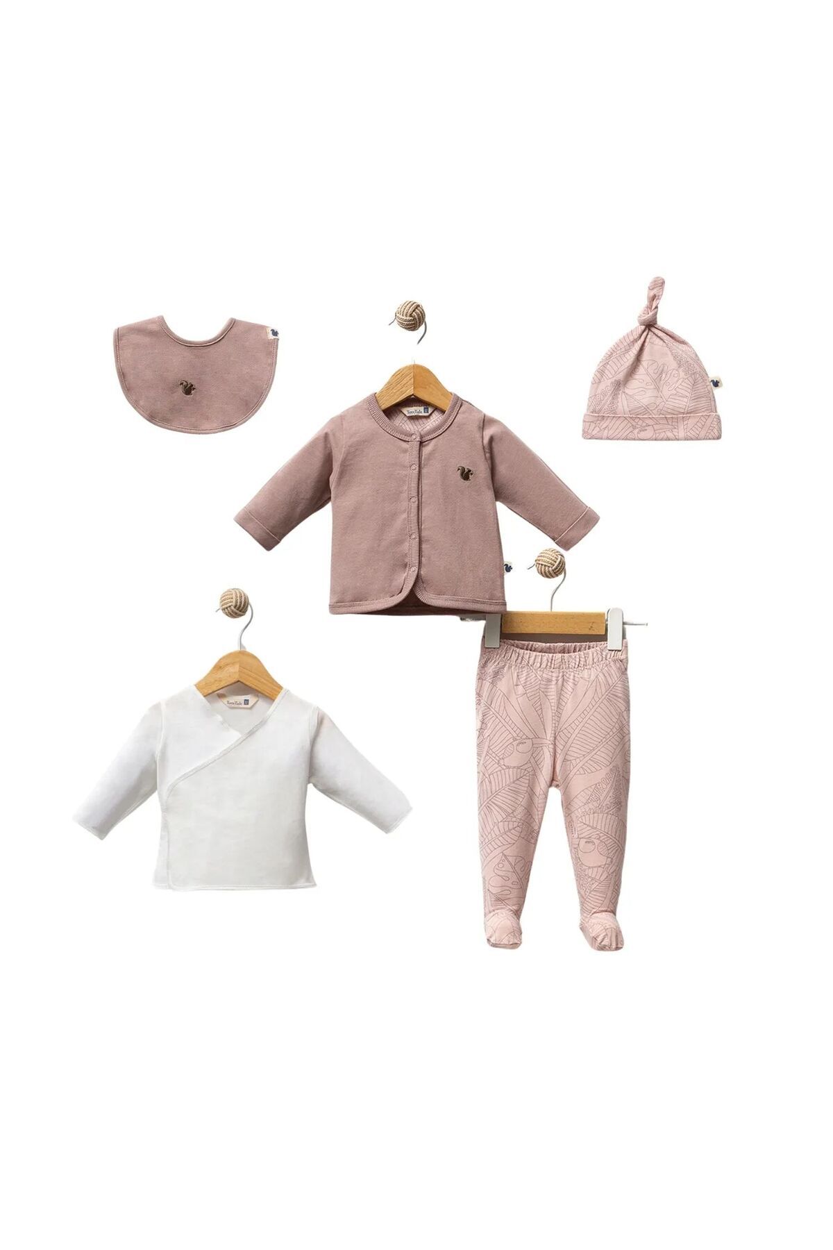 Vitale Tost Tale Tropical Cutie 5 Parça Hastane Çıkışı Pink