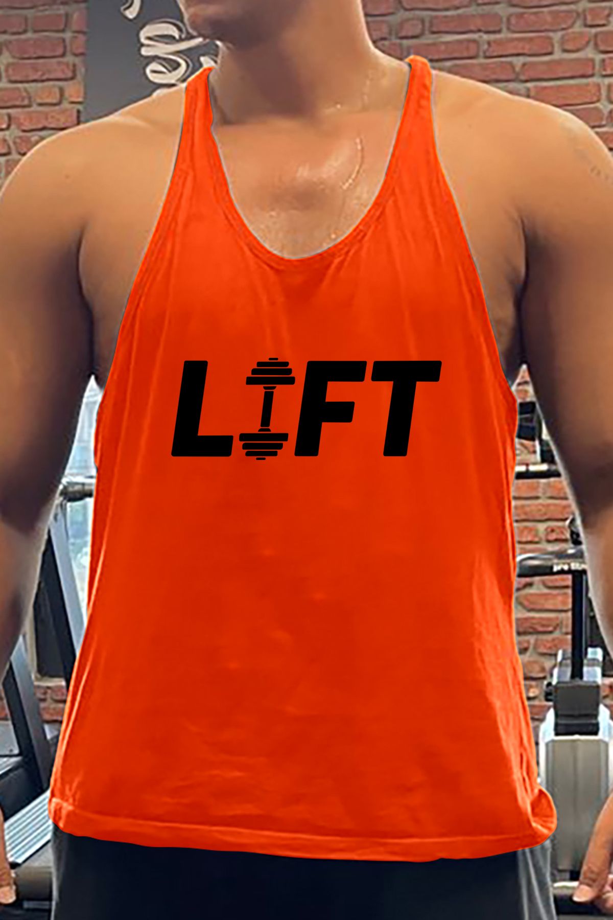 BLUU LiftS Gym Fitness Tank Top Sporcu Atleti