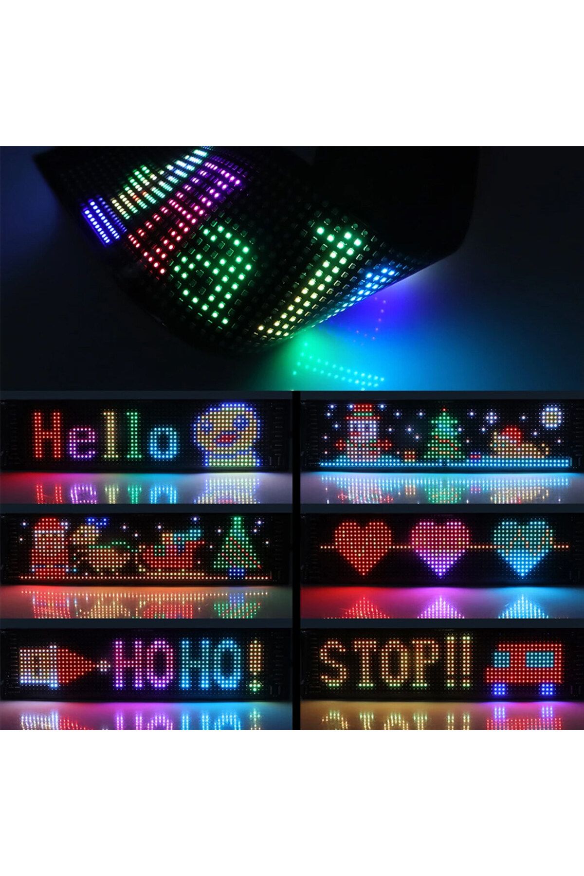 Emperium 12X98CM KAYAN YAZI LED TABELA (5122)