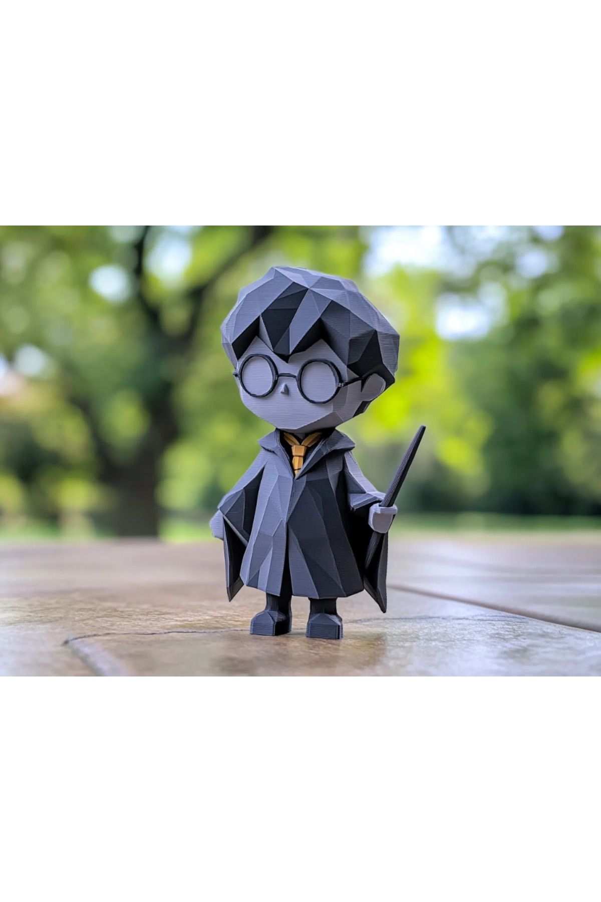 üç boyutlu haller Mat Siyah Harry Potter Figürü