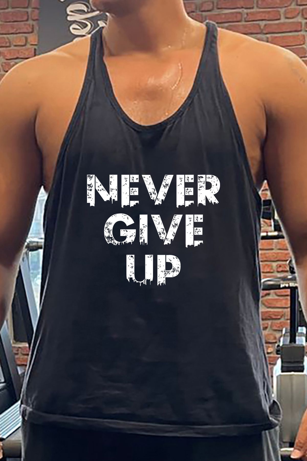 BLUU PuRew Gym Fitness Tank Top Sporcu Atleti