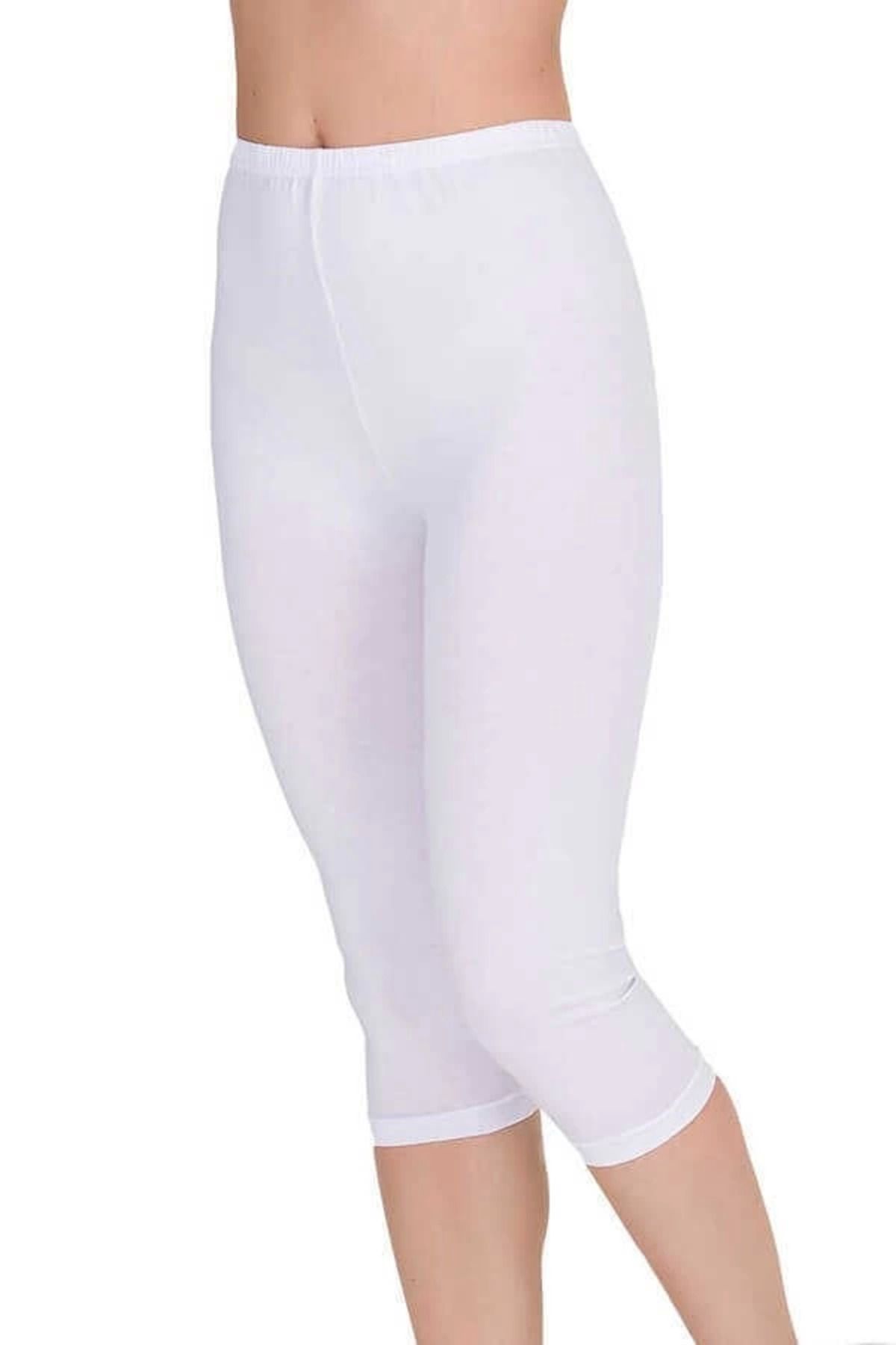 Shop58 Berrak Likralı Kapri Tayt