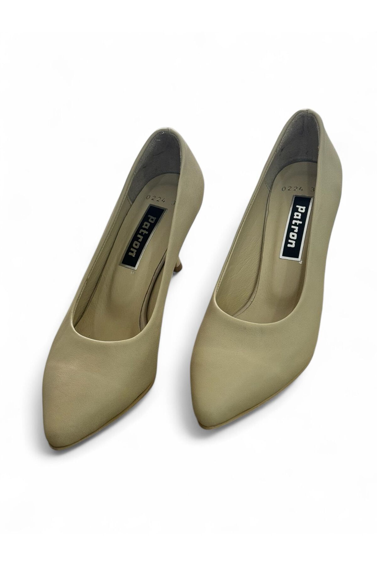 PATRON SHOES Hakiki Deri Stiletto