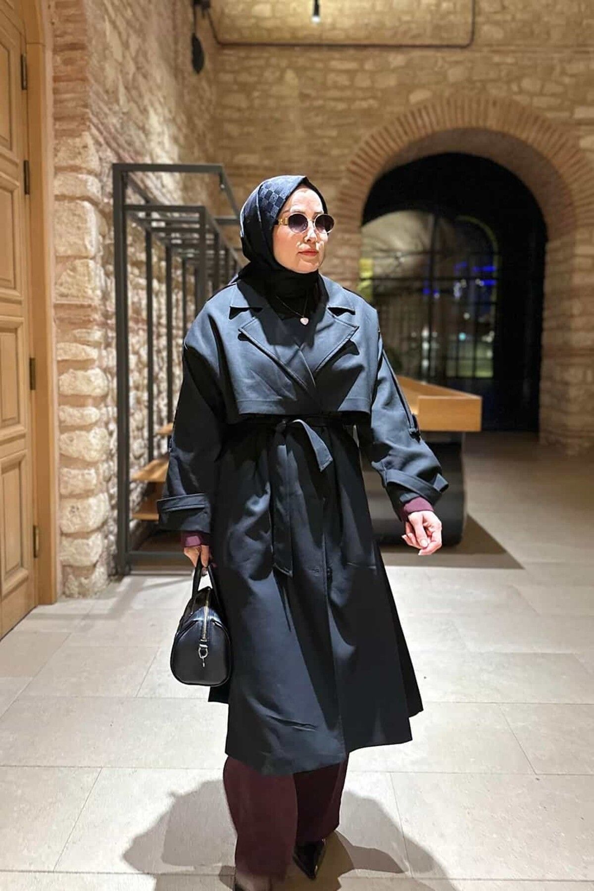 ByBensu Oversize Trençkot- VİO