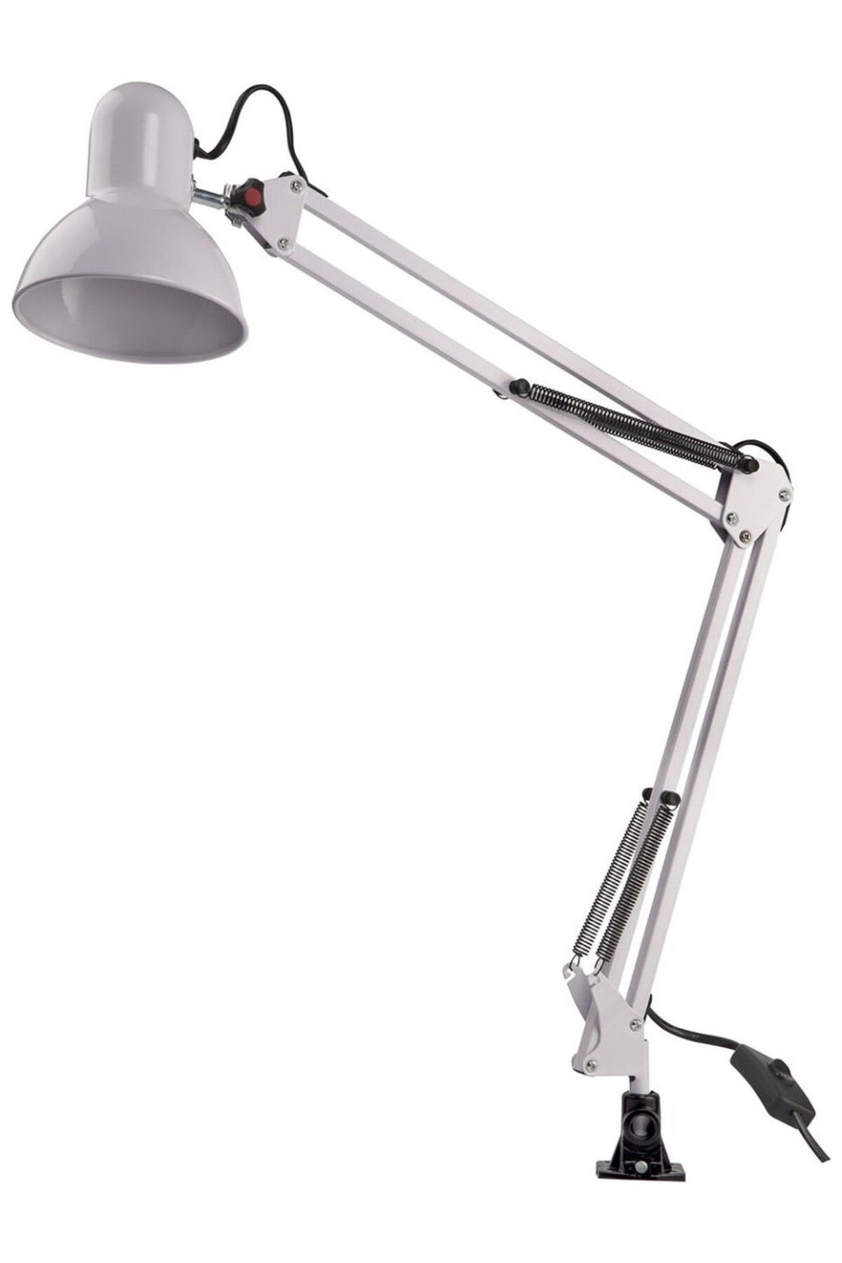Noas YL86-1310 Köln Mengeneli Metal Gövdeli Masa Lambası Beyaz