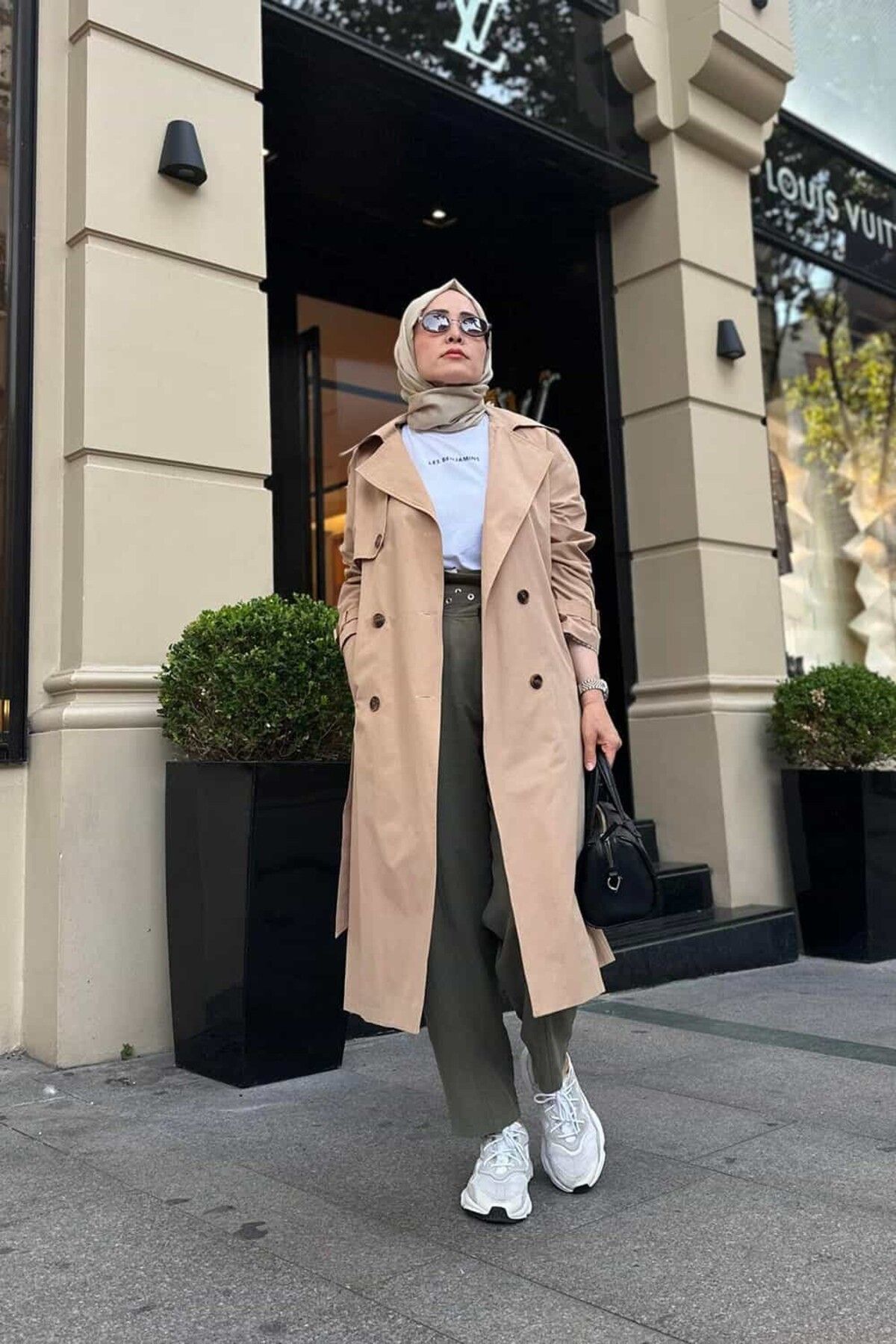 ByBensu Trençkot - Camel
