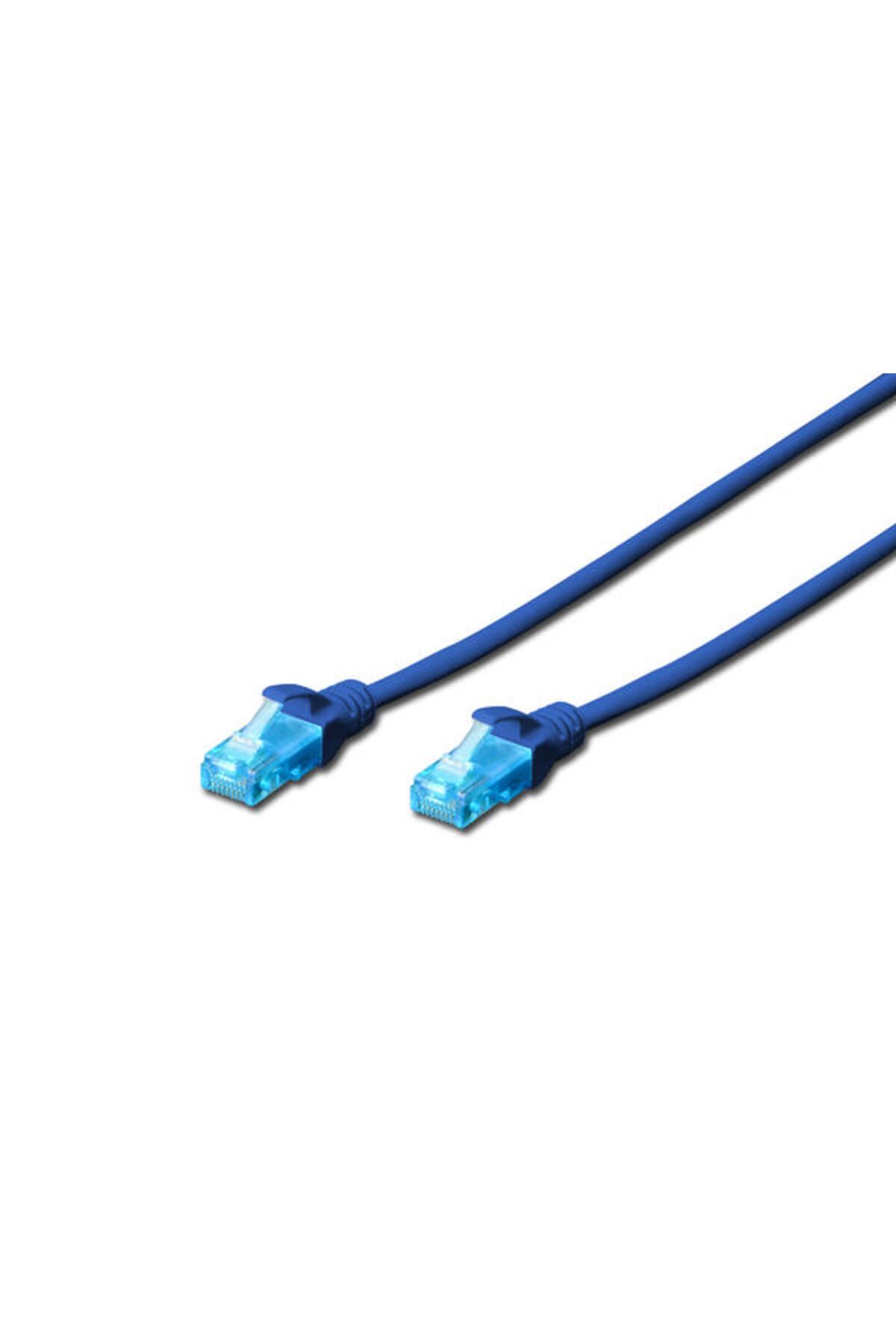 Beek BC-U5010B 1 Mt CAT5E U/UTP AWG26 Mavi Patch Cord Kablo