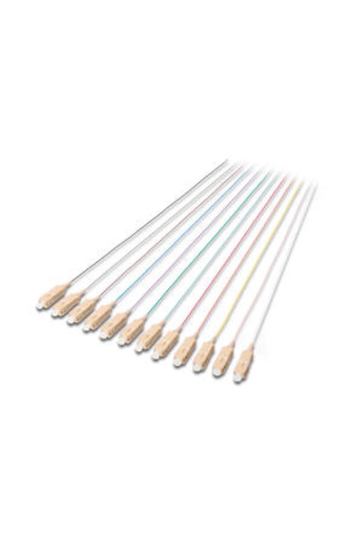 Assmann Digitus DK-25221-02/3 SC 2 Mt 50/125 Multimode simplex OM3 Fiber Pigtail Kablo (12 li Paket)