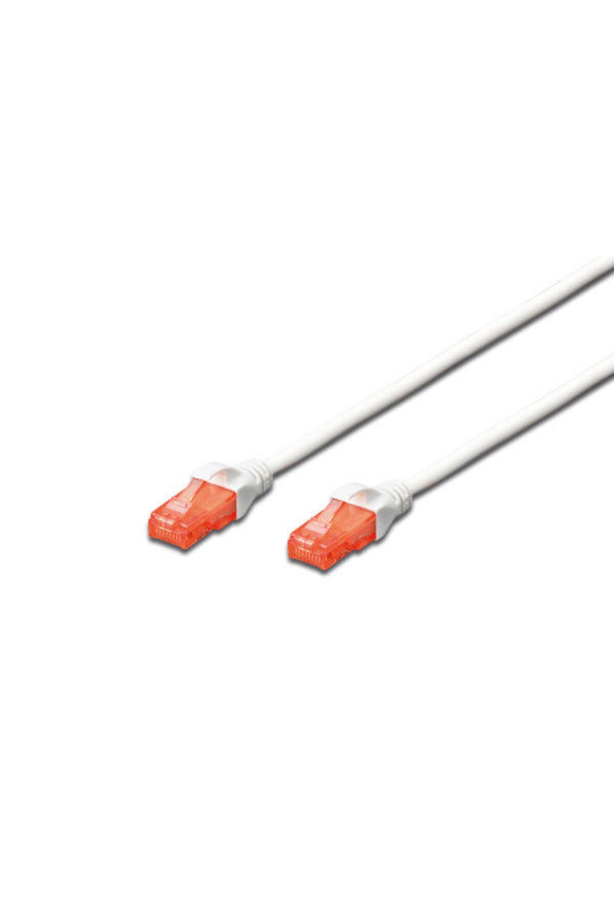 Beek BC-U6005W 0.50 Mt Cat6 U-UTP AWG26 LSZH Beyaz Patch Cord Kablo