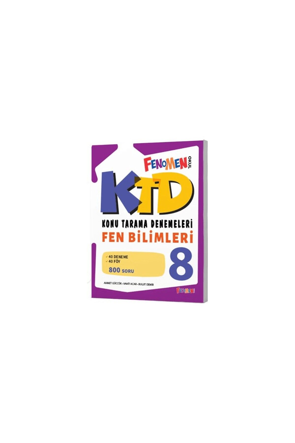 Fenomen Yayıncılık Fenomen 8.Sınıf Ktd Fen Bilimleri 40 Deneme