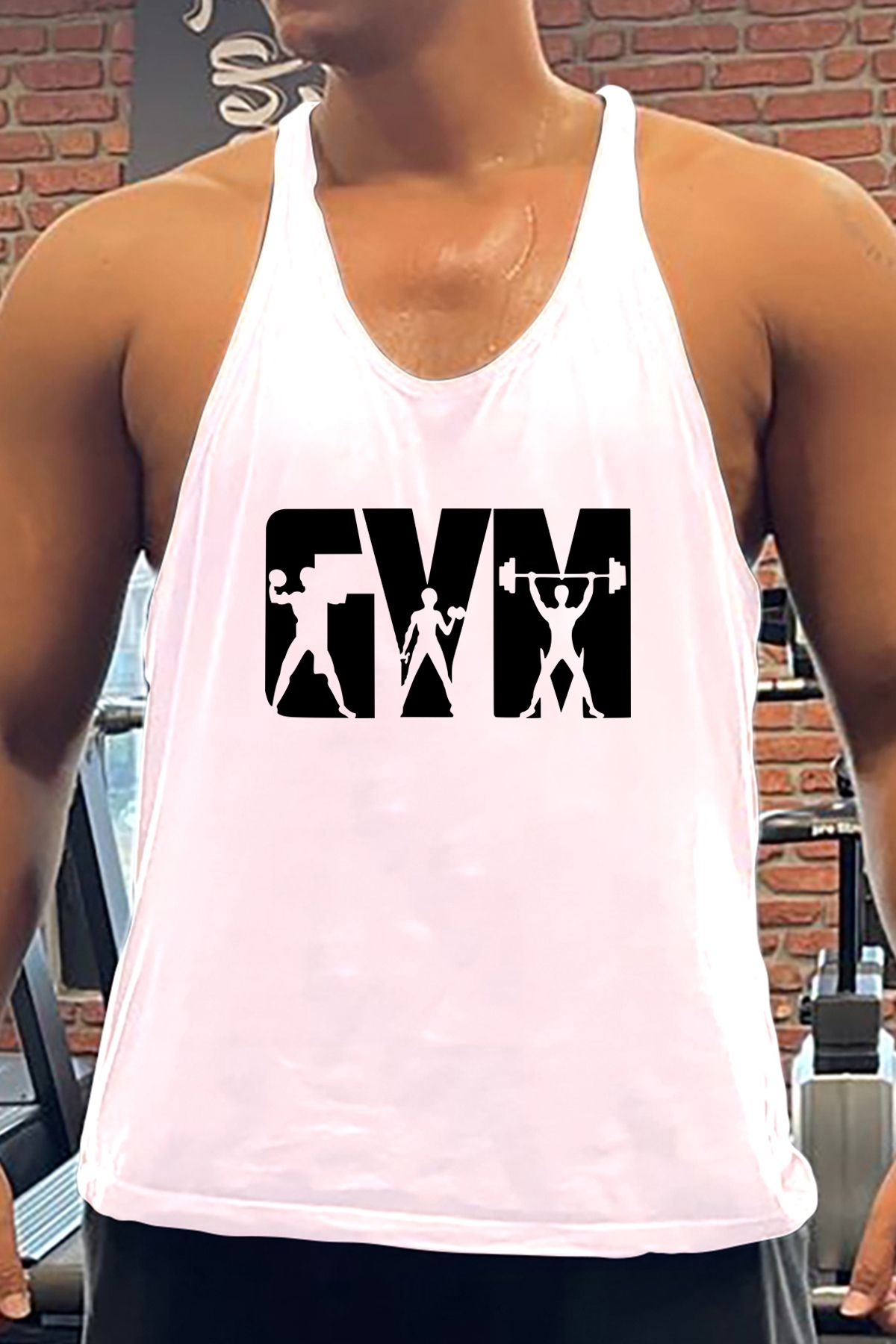 BLUU Life Gym Fitness Tank Top Sporcu Atleti