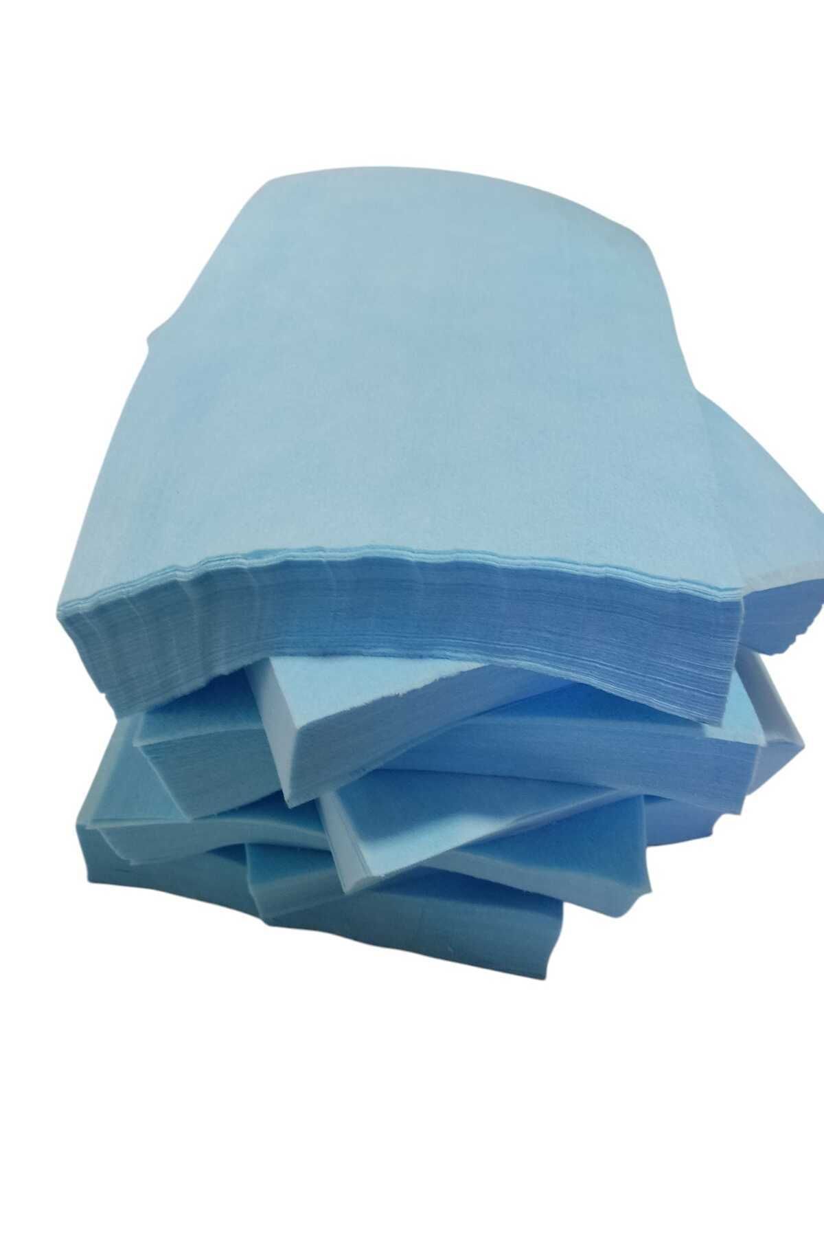 ONC manikür pedikür havlusu gök mavisi 25cm x40 cm 500 lü paket