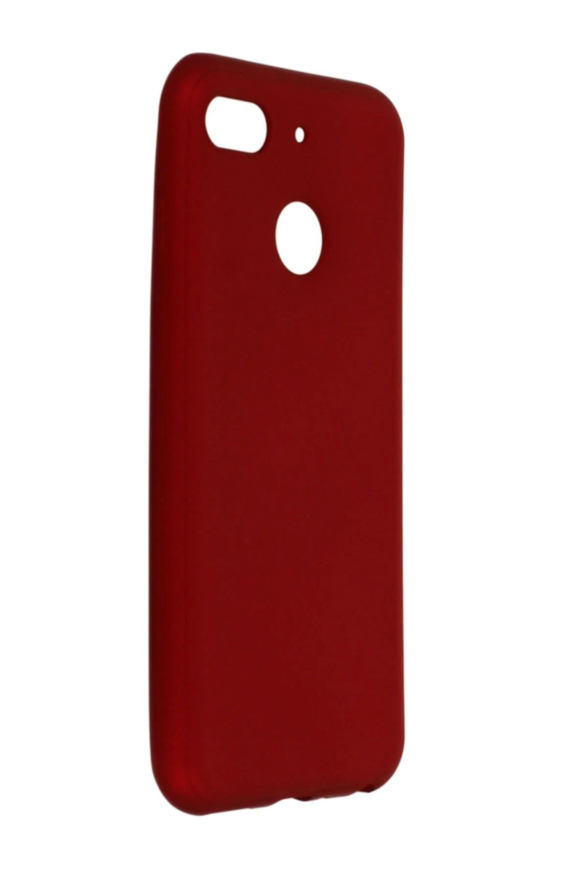 NewFace General Mobile GM 8 Go Kılıf First Silikon - Bordo ZRNET