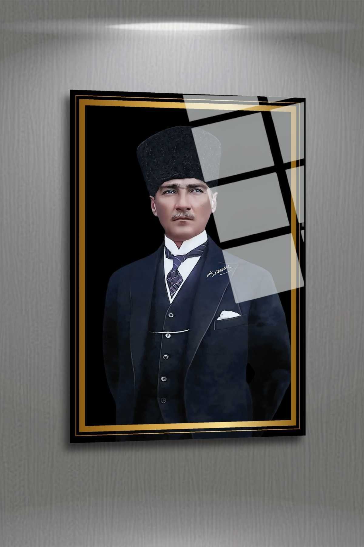 HMDS CONCEPT Mustafa Kemal Atatürk Tablosu, Cam Tablo 265