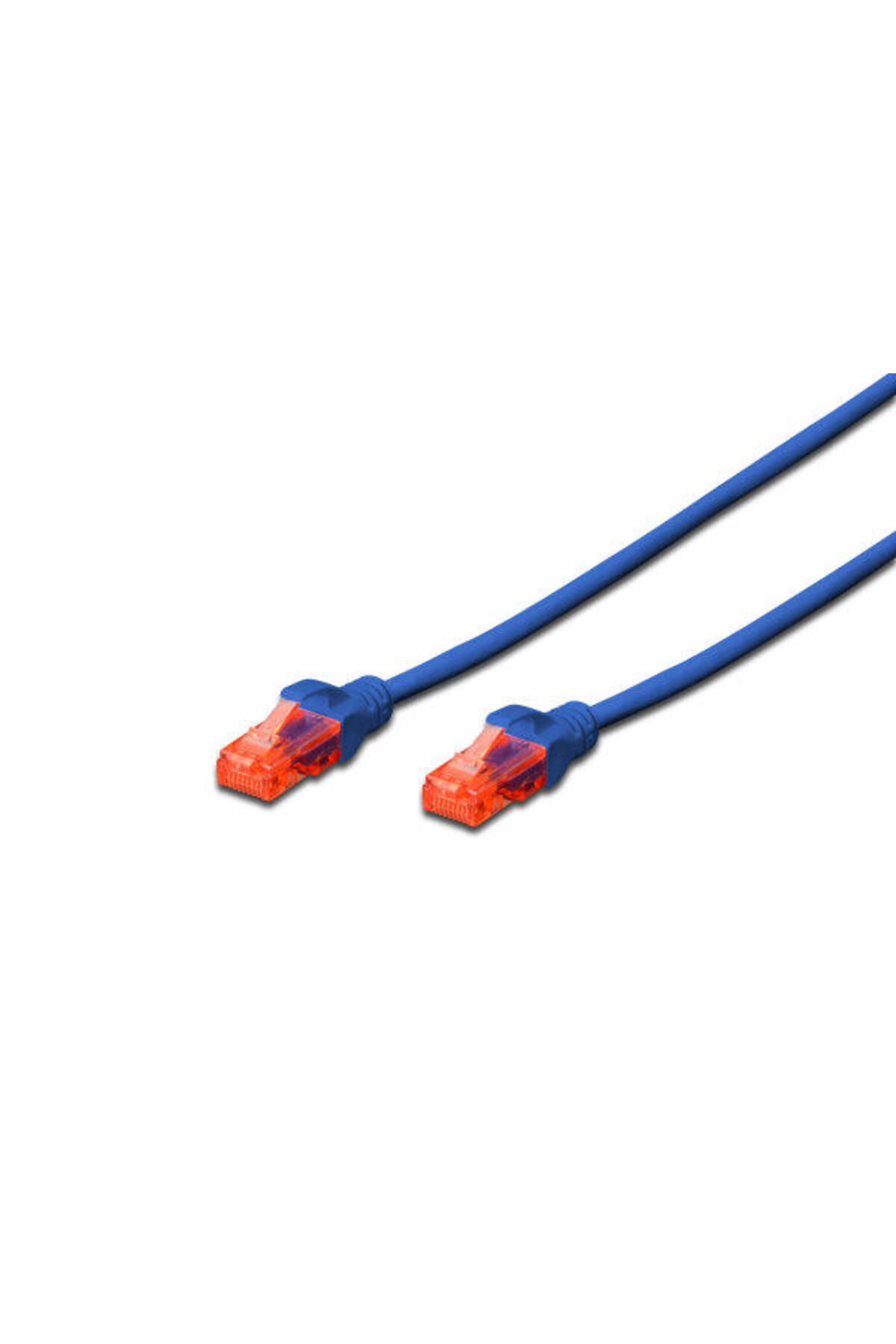 Beek BC-U6025B 2.5 Mt CAT6 U-UTP AWG26 LSZH Mavi Patch Cord Kablo