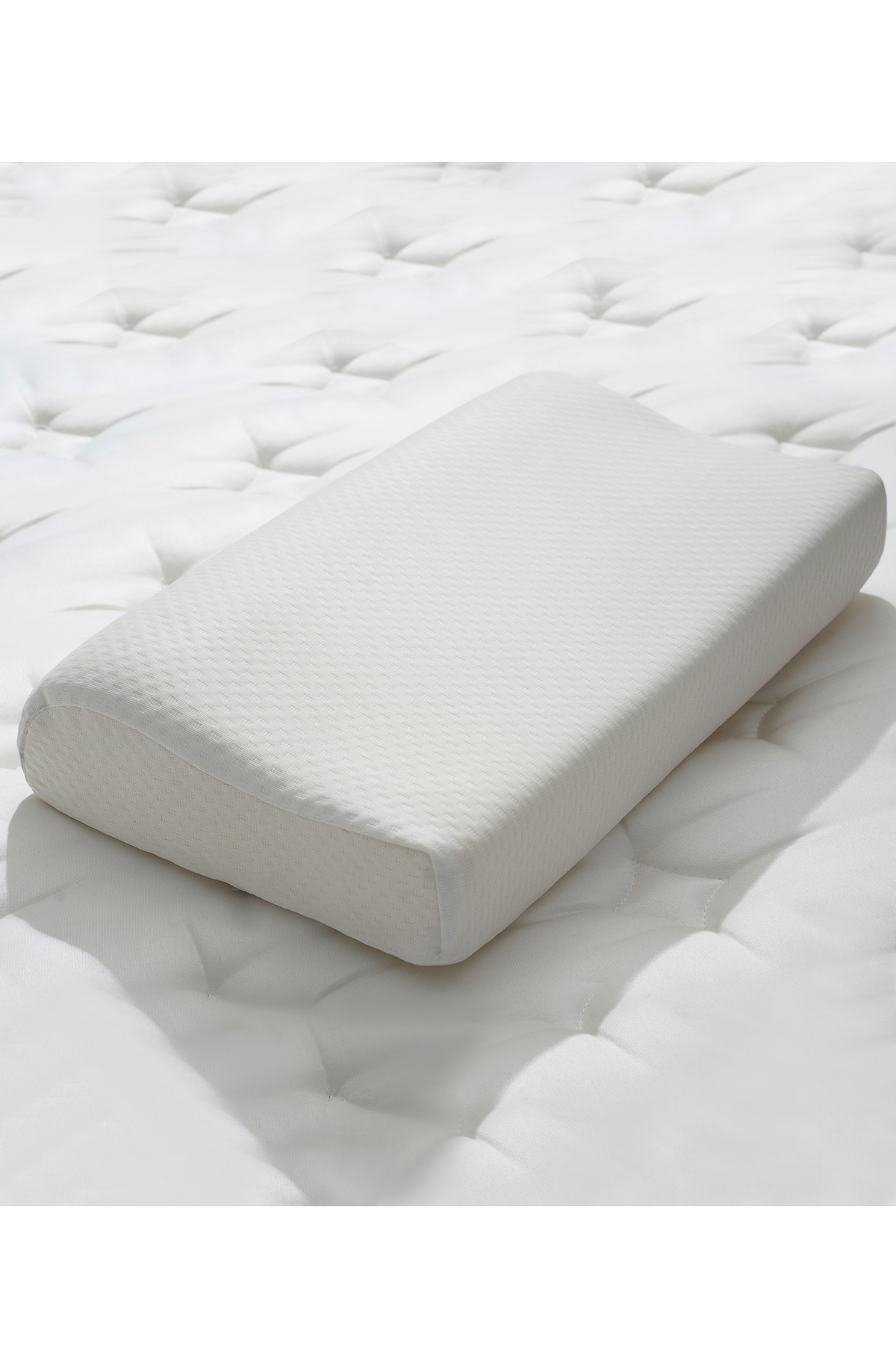 Orthopedic Kids Baby Pillow (32*50CM) Double Sided 100% Visco Neck Support Sheathed Zippered