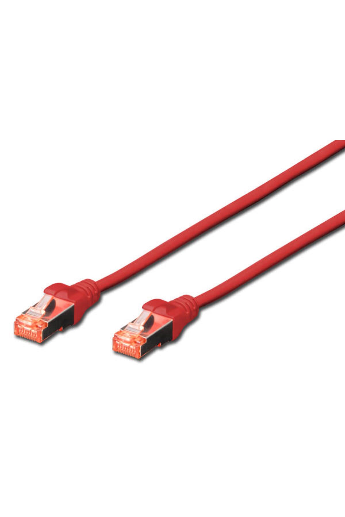 Assmann Digitus DK-1644-050/R 5 Mt CAT6A AWG26/7 LSZH S/FTP Kırmızı Patch Cord Kablo