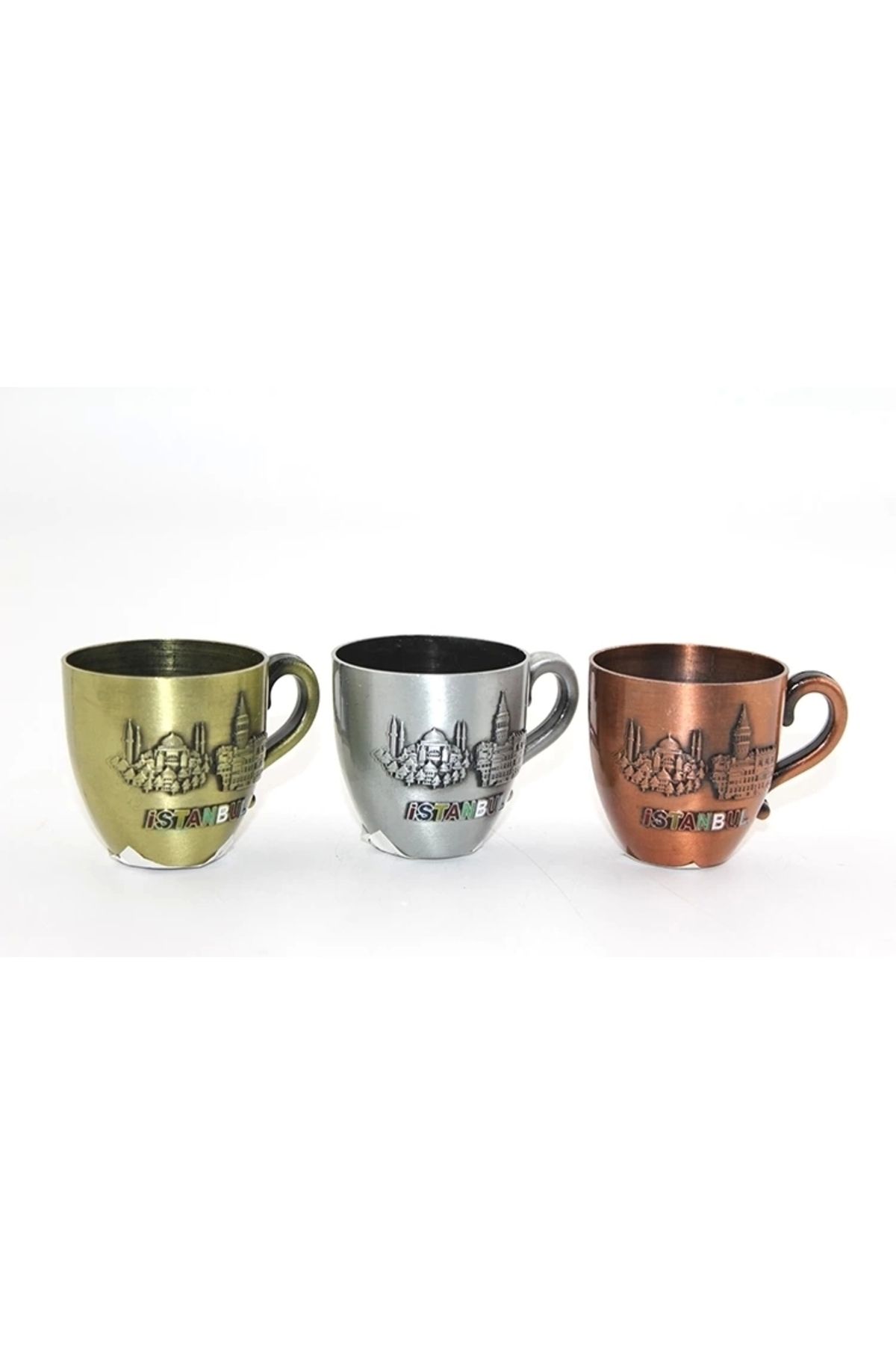 STOREMAX Metal İstanbul Yöresel Bardak Alk3344