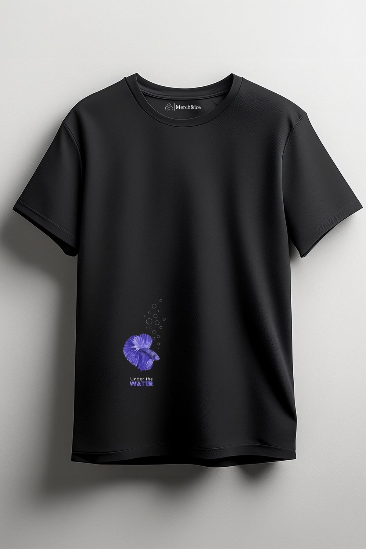 Merch&ice Under The Water Baskılı Unisex T-Shirt