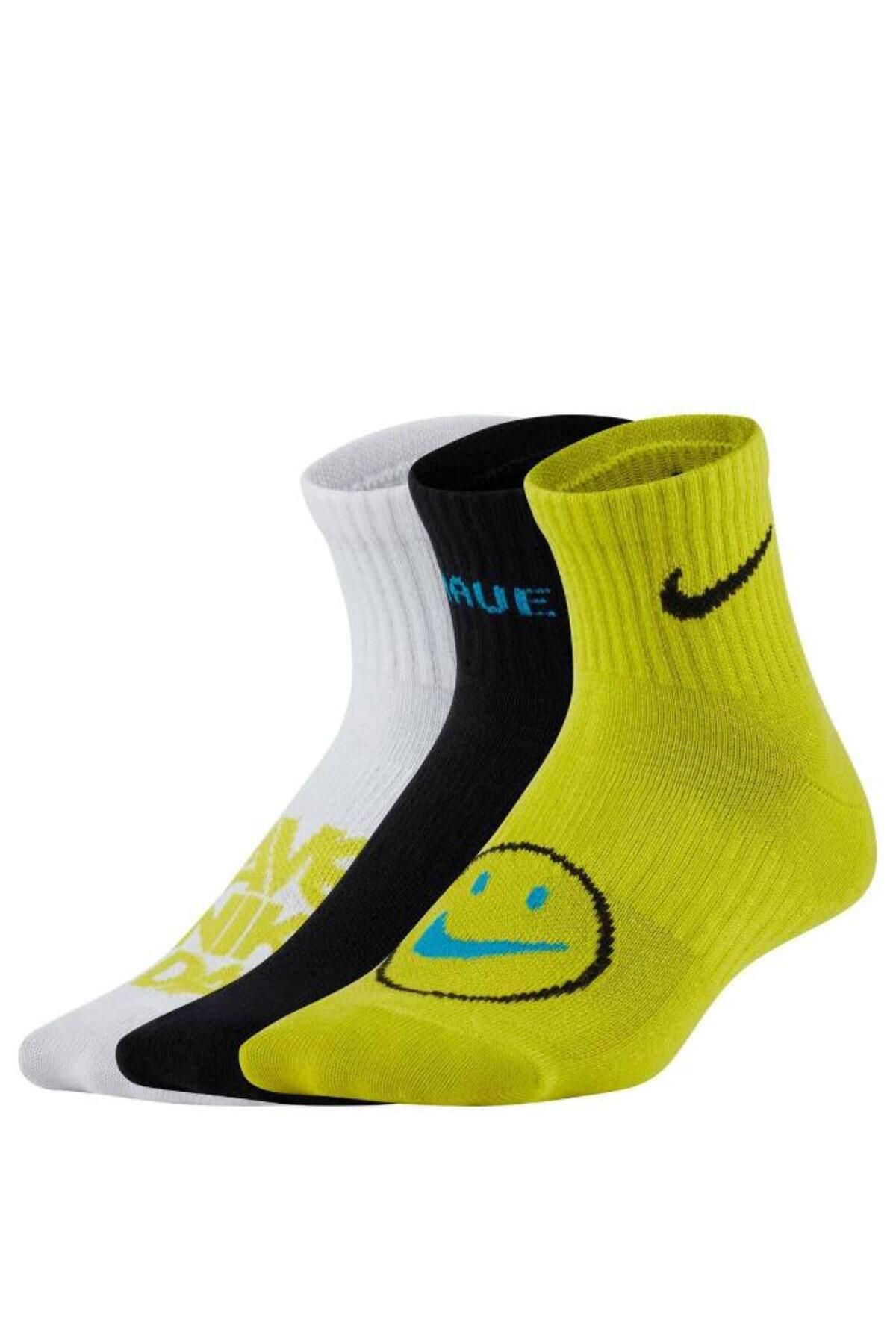 Nike Everday Çocuk Günlük Çorap (3 çift)