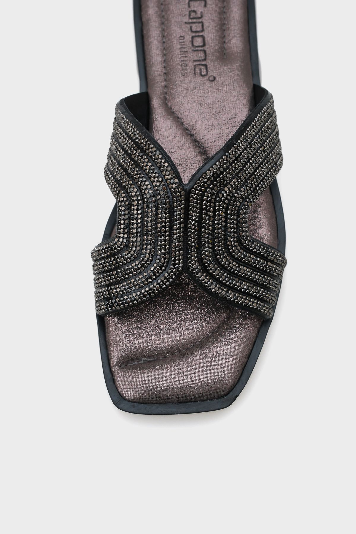 دمپایی طلایی زنانه سنگ اورجینال Capone Outfitters