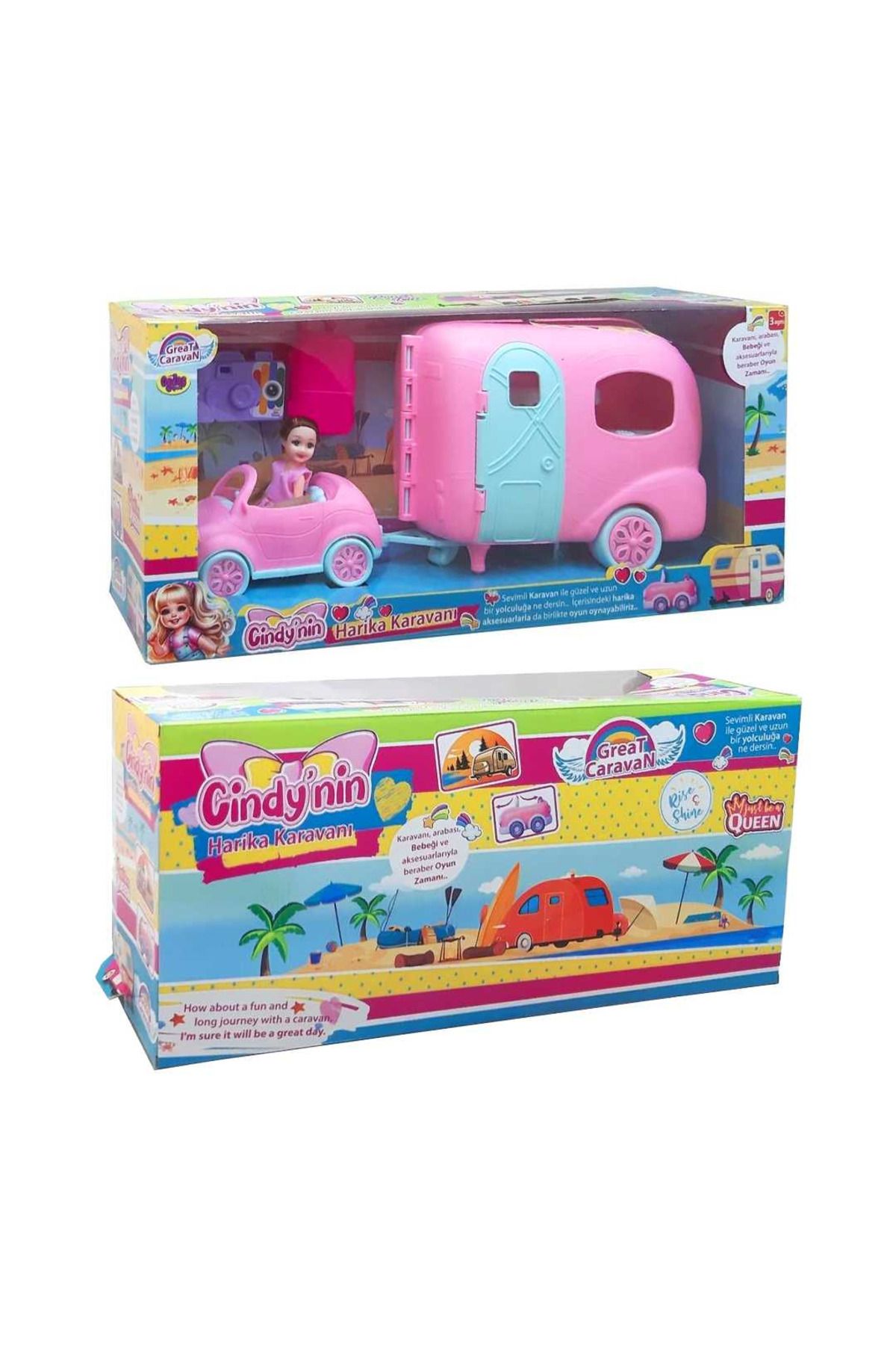 oydaş oyuncak CİNDYNİN HARİKA KARAVANI 3+