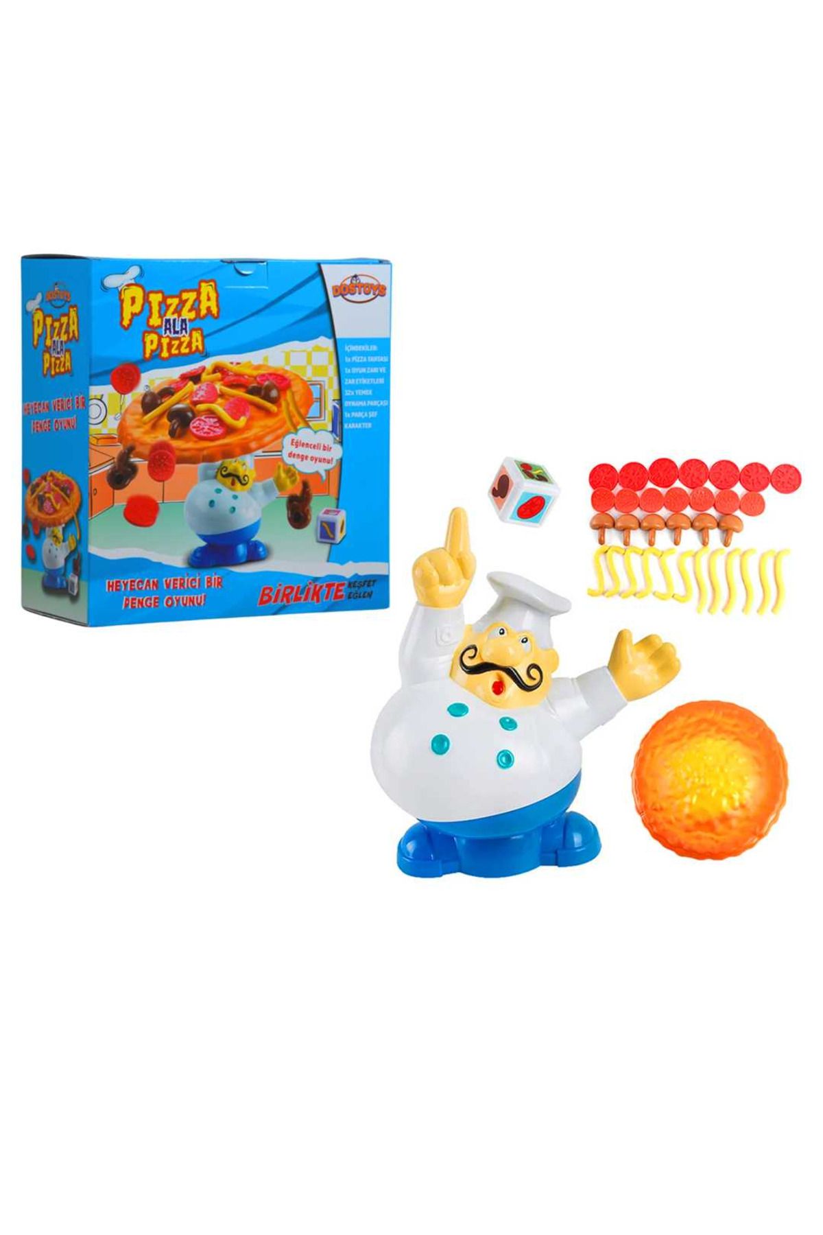 DOSTOYS KUTU OYUNU PİZZA YAPMA ALA PİZZA +3