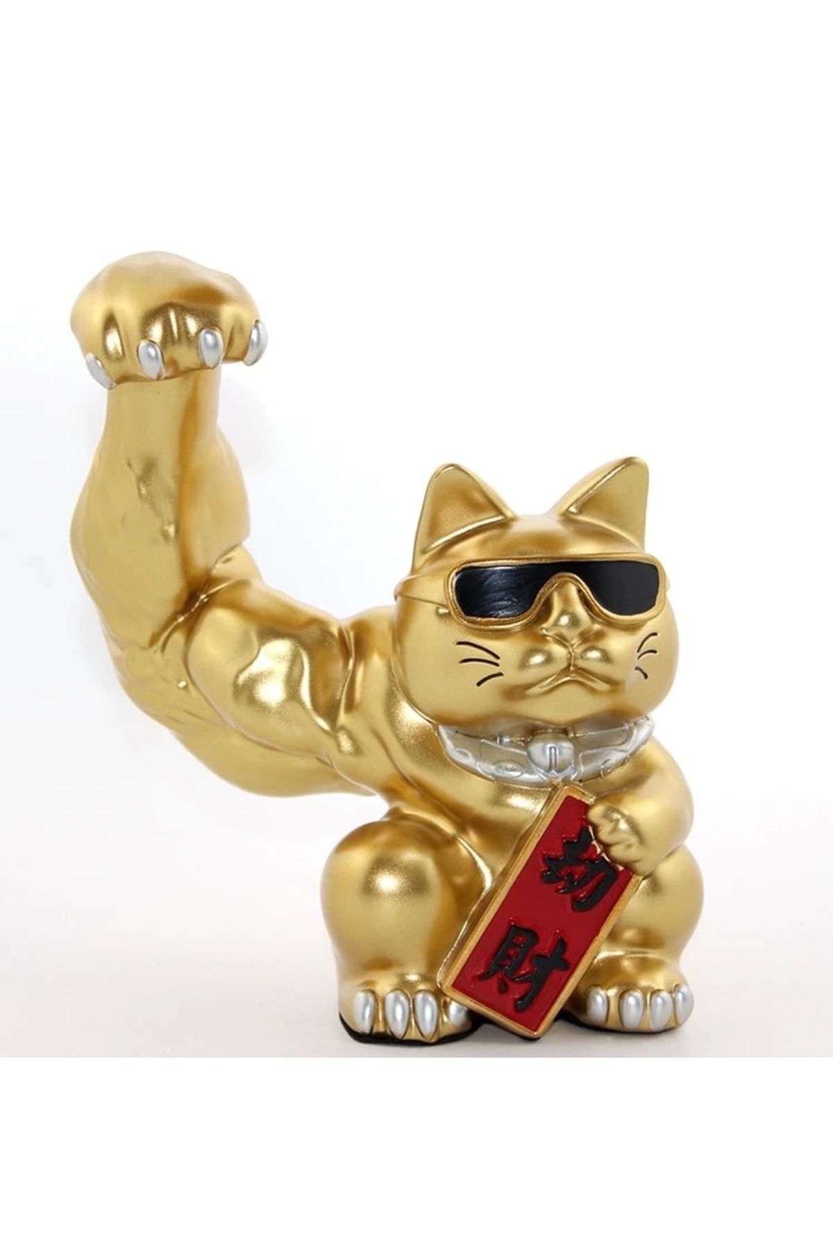 YNT İthalat Polyester Şanslı Kedi Figürü Alk2273