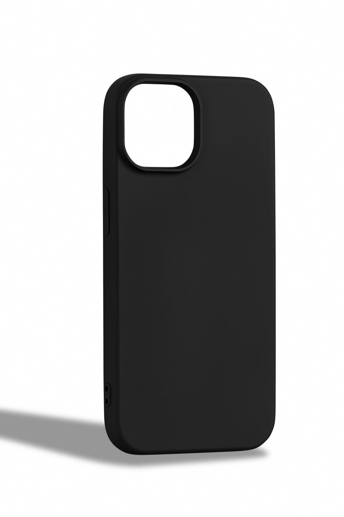 JACK AKSESUAR iPhone 15 Uyumlu İçi Kadife Kaplı Cappy Silikon Darbe Dayanımlı Telefon Kılıfı
