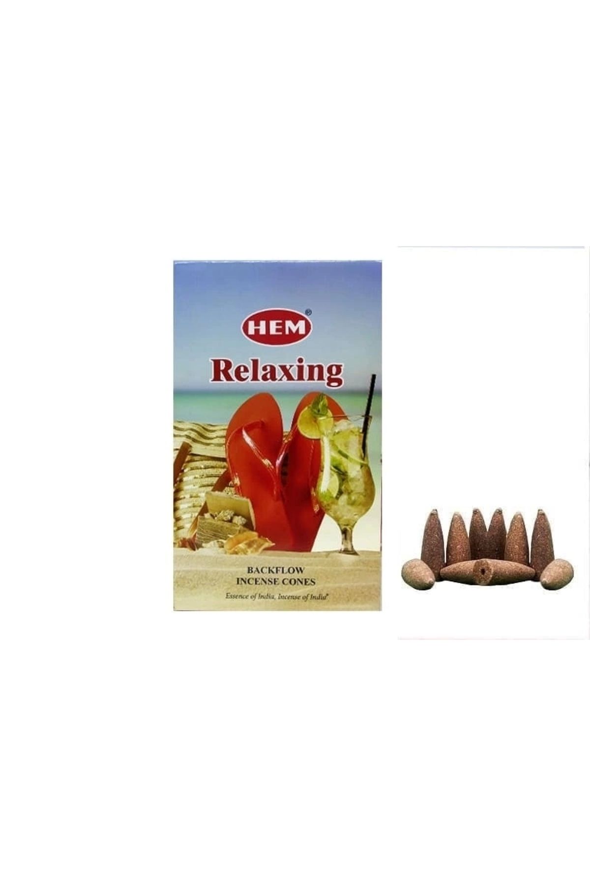 STOREMAX Relaxing Back Flow Cones 10'lu