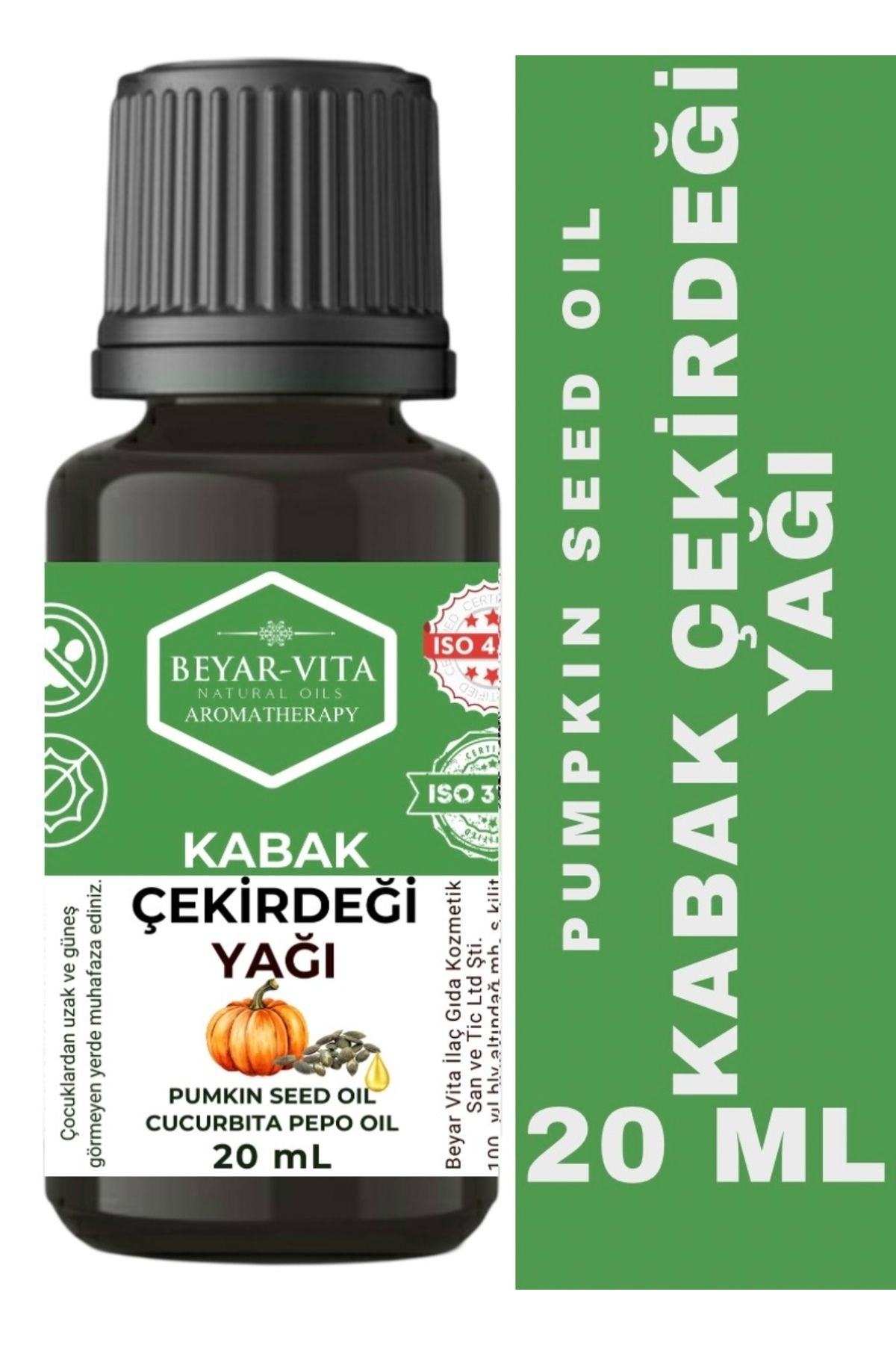 BEYARVİTA Kabak çekirdeği yağı 20 ml