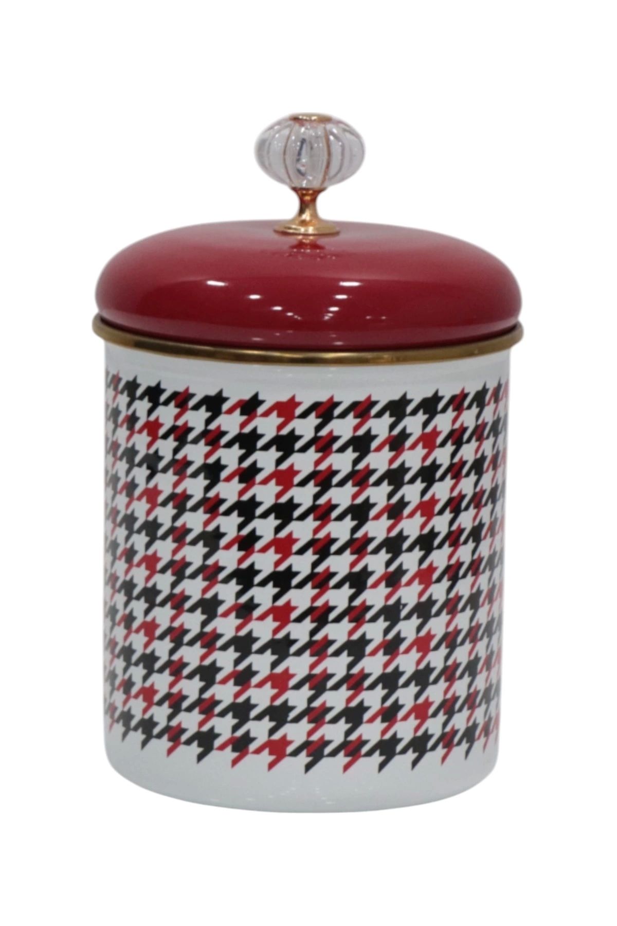 PR HOME Forte Red Emaye Baharatlık Kavanoz Büyük Boy 14 Cm