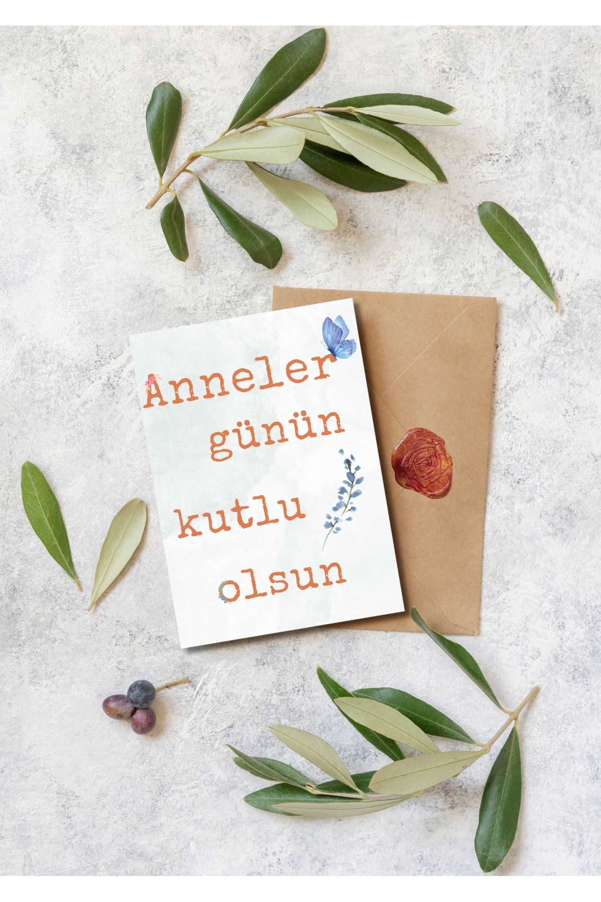 shop Anneler Günün Kutlu Olsun -Tebrik Kartı- Anı Kartı (10*15)(tek adet)