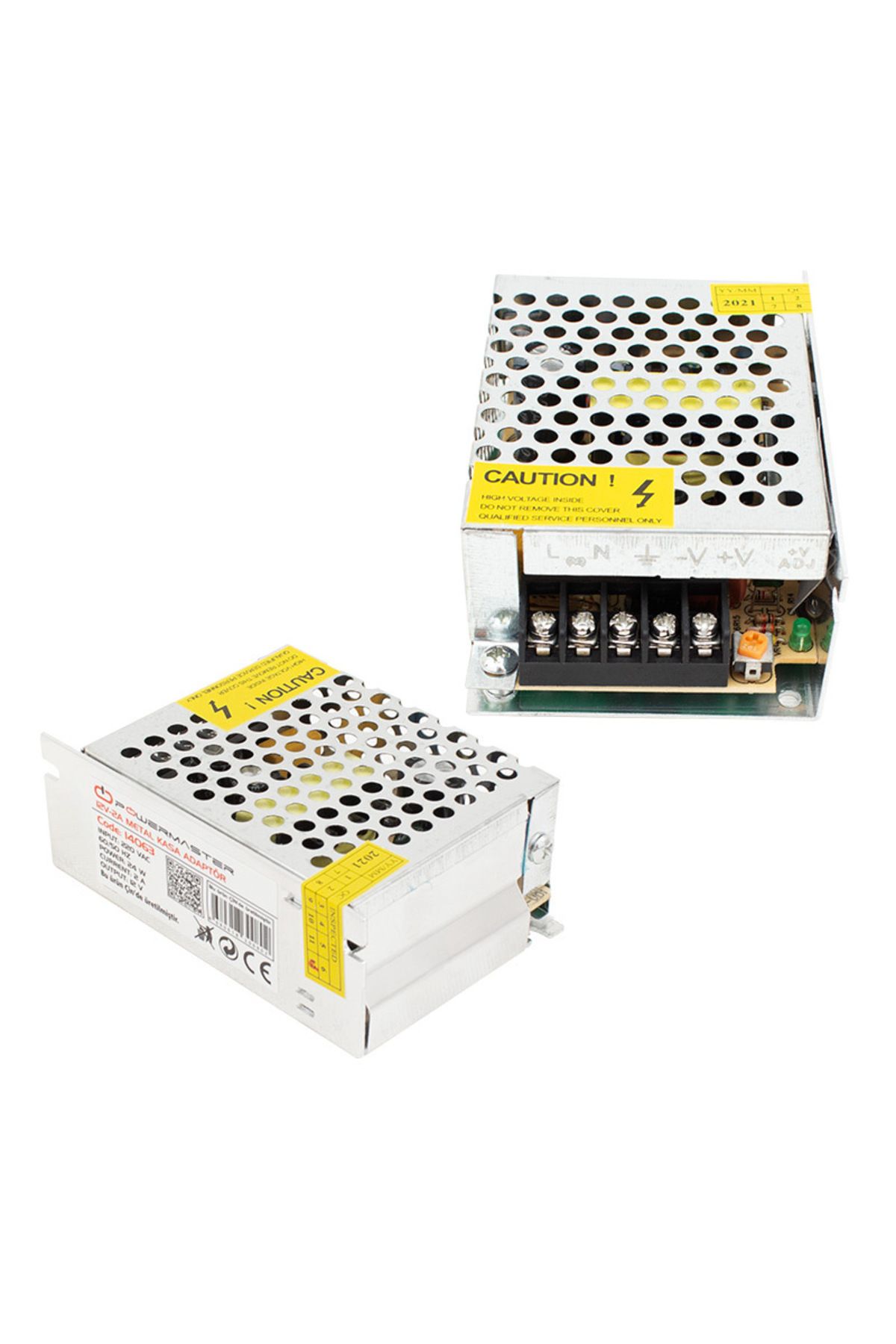 Emperium 12 VOLT - 2 AMPER - 24 WATT METAL KASA ADAPTÖR (5122)